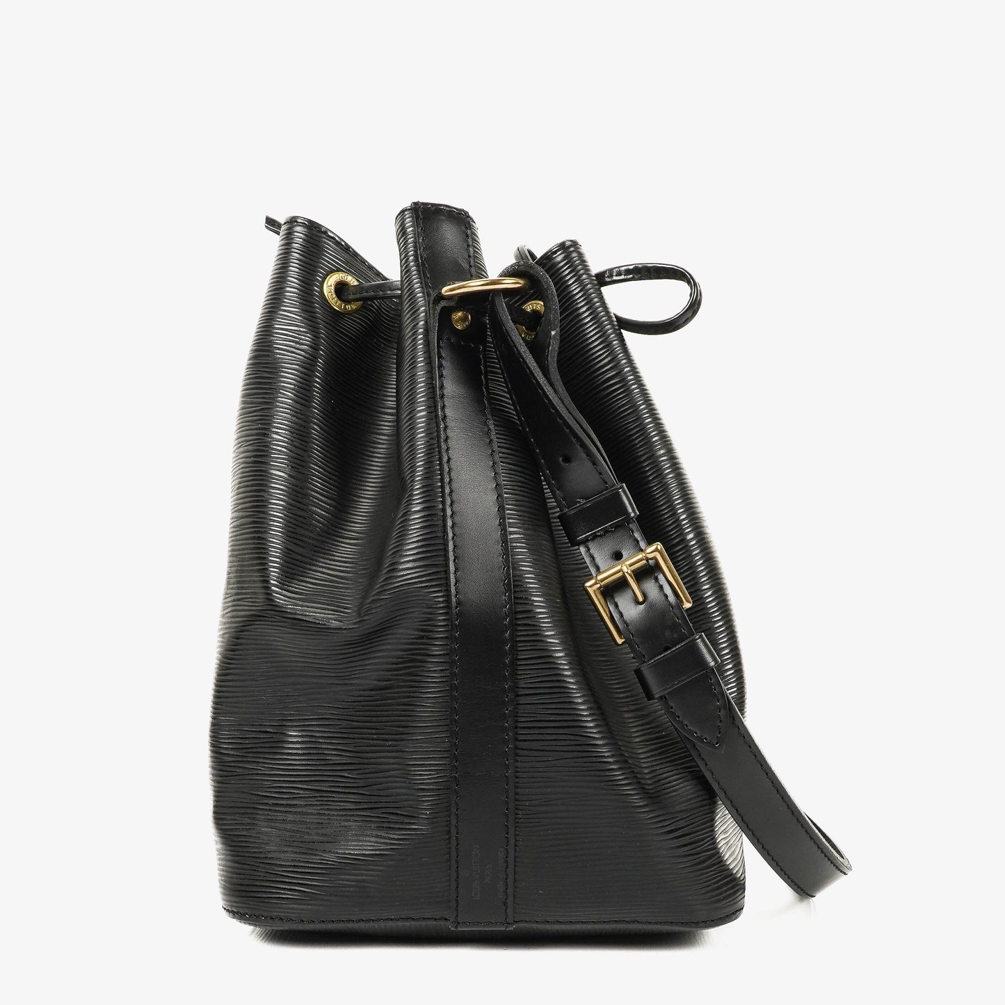 Louis Vuitton Petit Noe Black EPI Leather Shoulder Bag