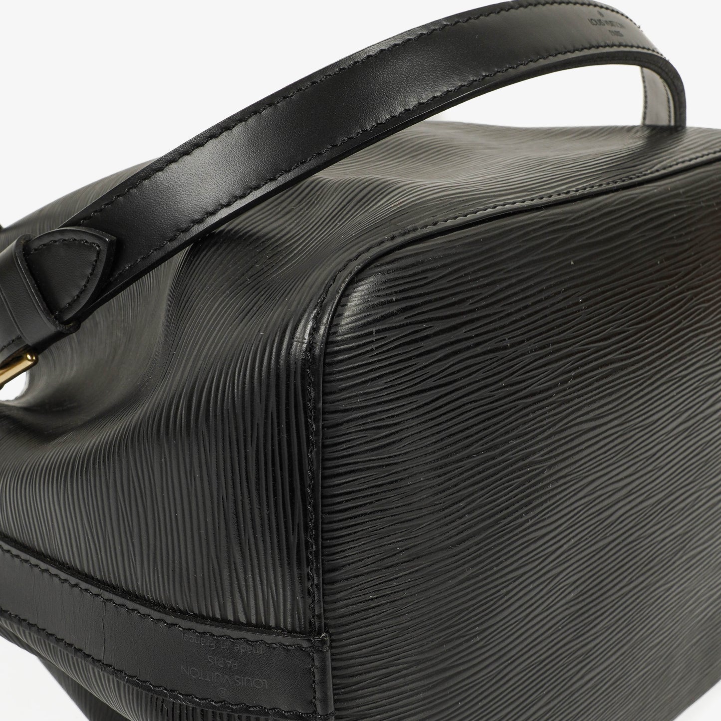 Louis Vuitton Petit Noe Black EPI Leather Shoulder Bag