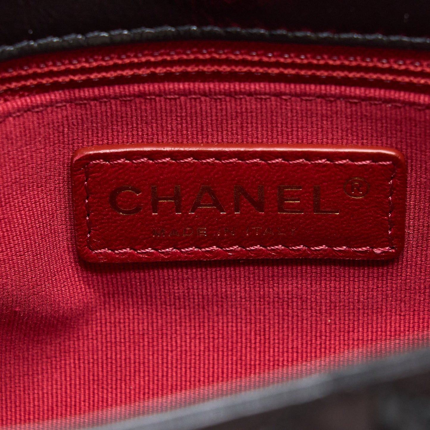 Chanel 23C Hobo Bag Shiny Calfskin Black Brushed  (Microchip)