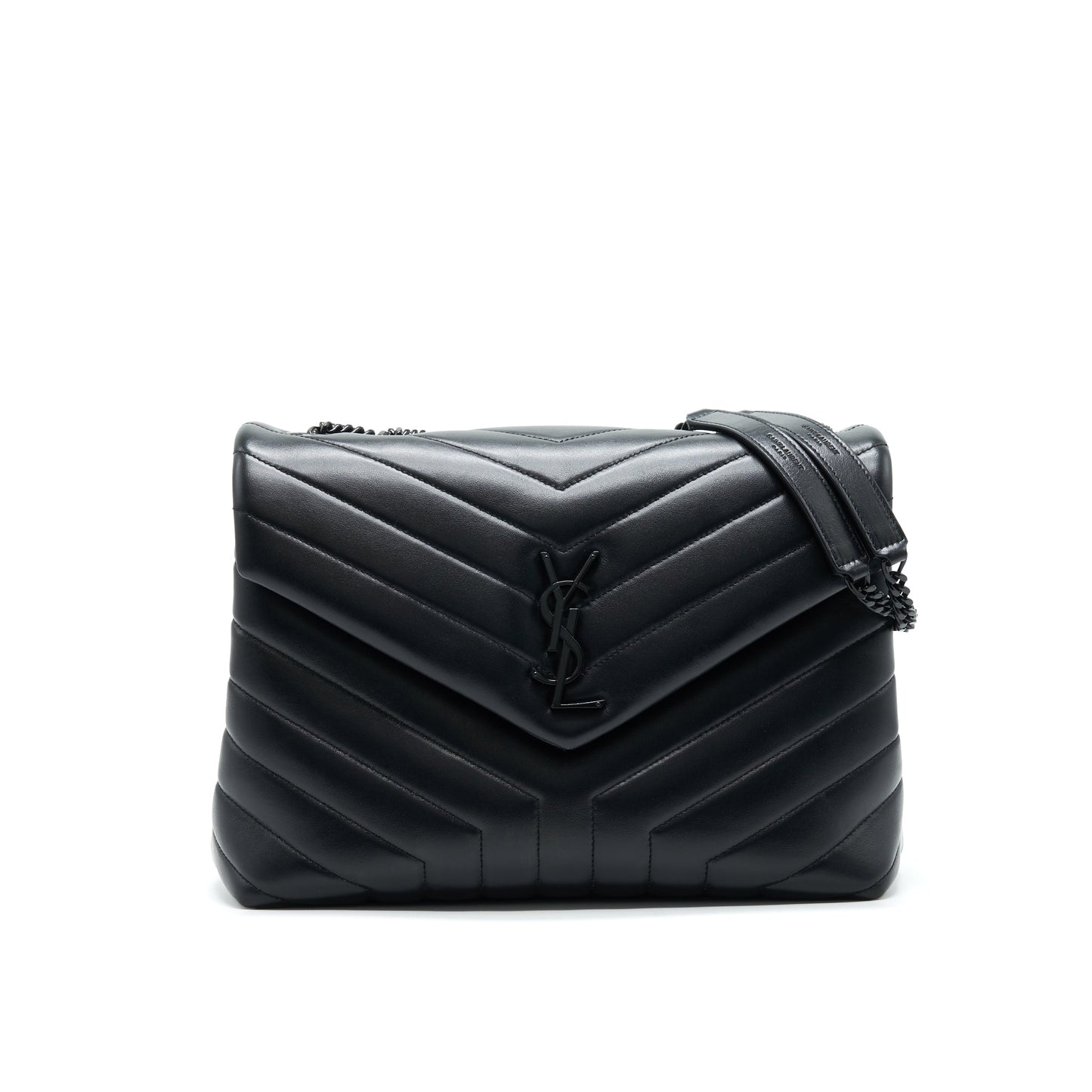 Saint Laurent / Medium Lou Lou Purse So Black