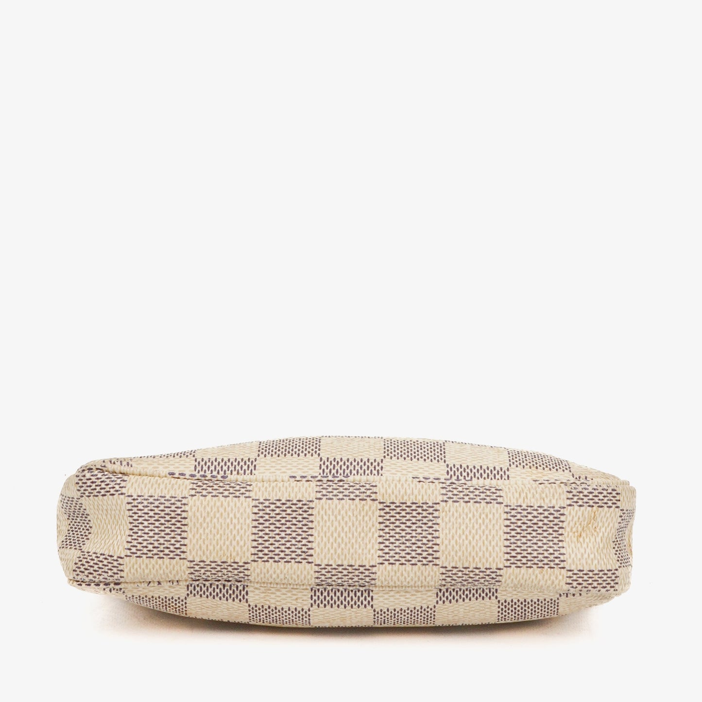 Louis Vuitton Mini Pochette Accessoires Damier Azur Canvas Clutch Handbag