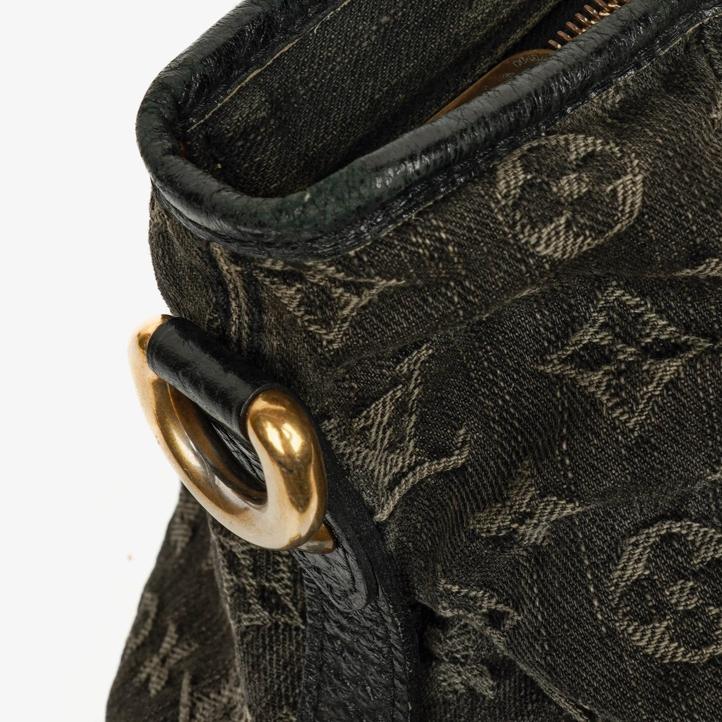 Louis Vuitton Neo Cabby GM Monogram Denim Bag Black