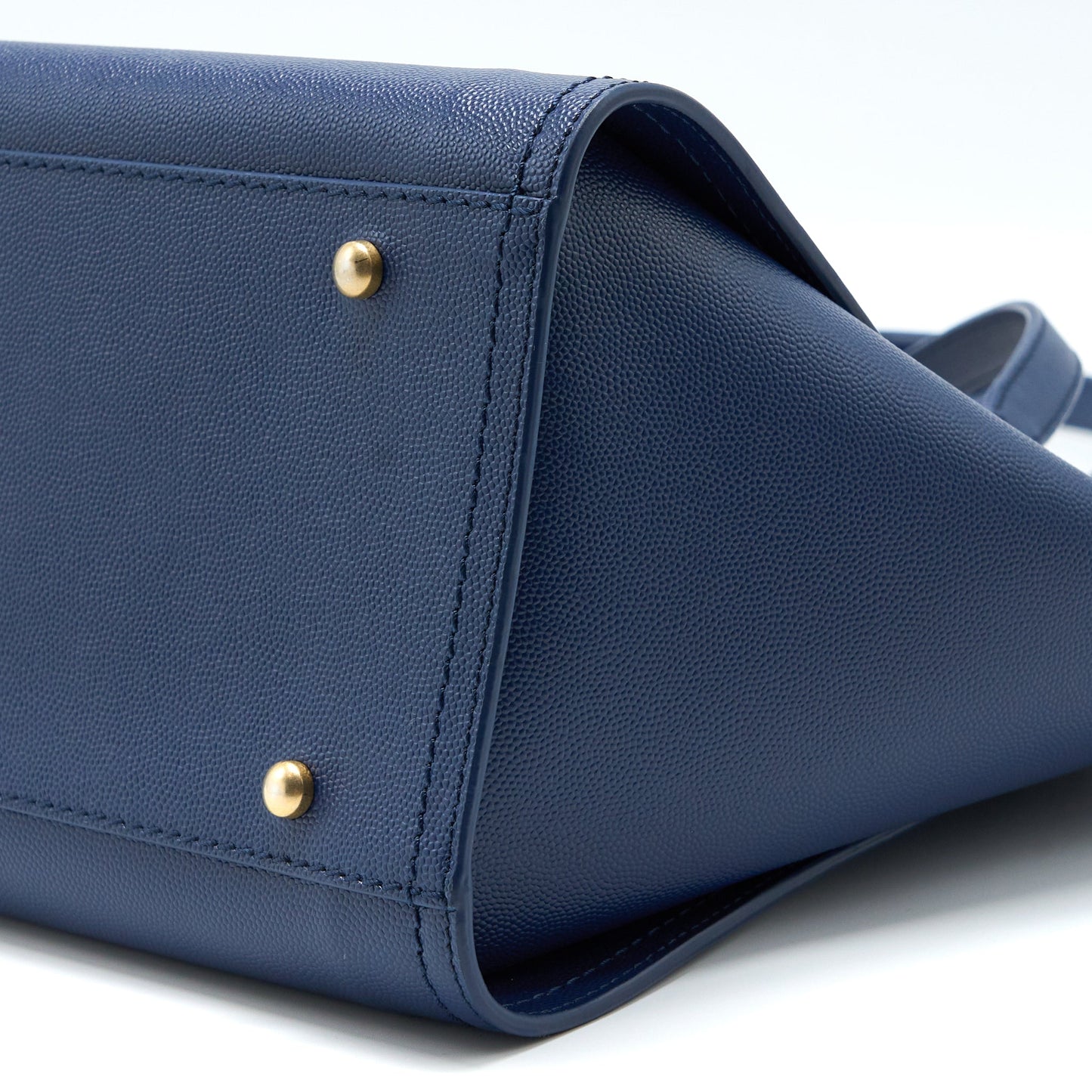 Chanel Deauville Tote Bag Grained Calfskin Navy