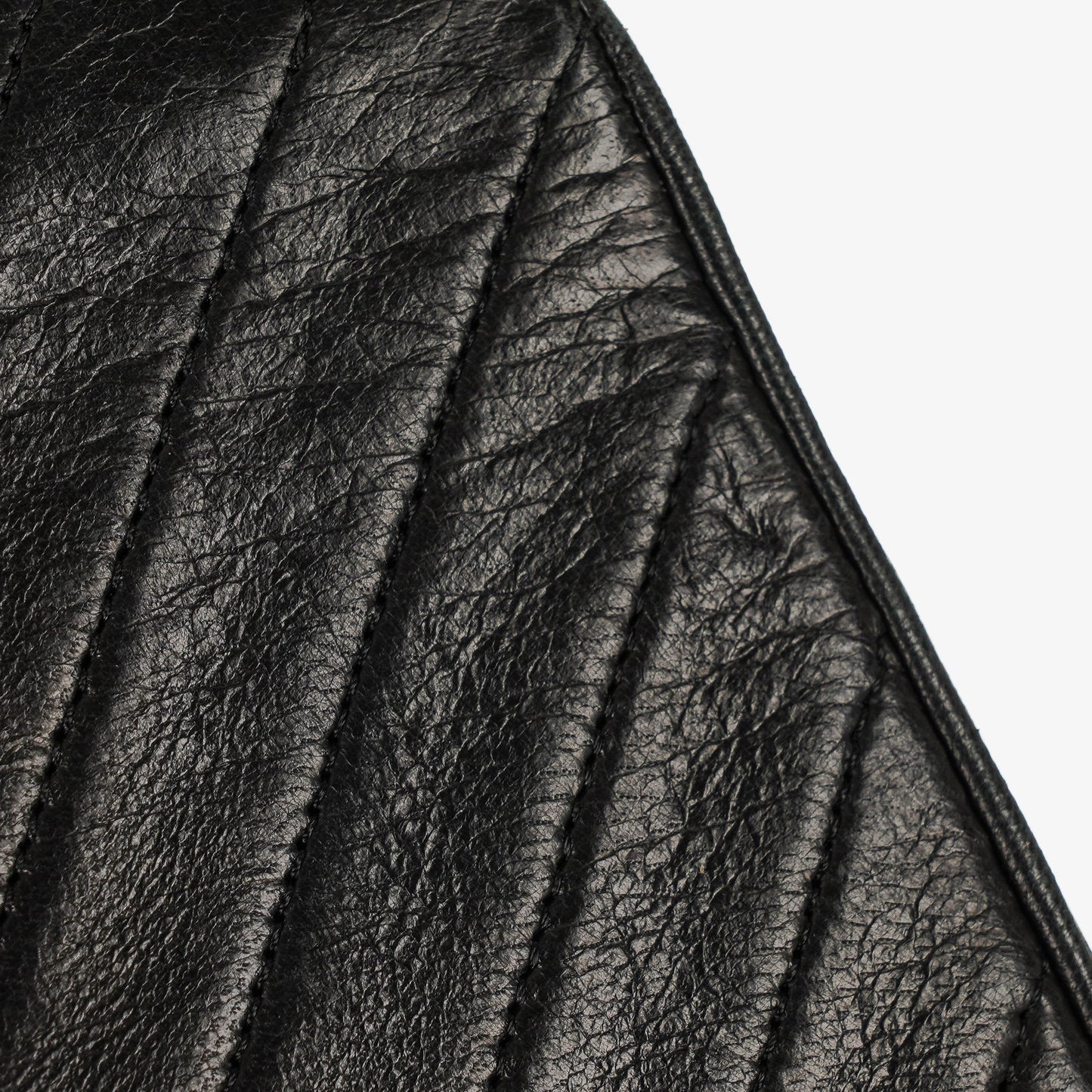 Chanel Classic Single Flap Bag Black Diagonal Quilted Lambskin 24K Gold-Plated Hardware