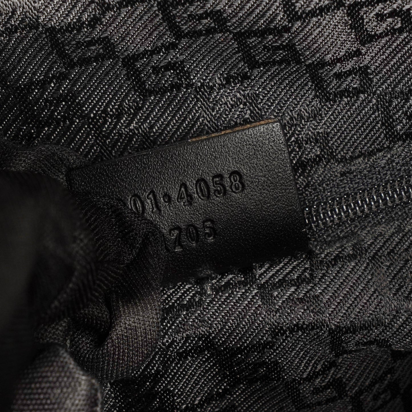 Gucci Bamboo Top Handle Black Lerahter Hobo Bag