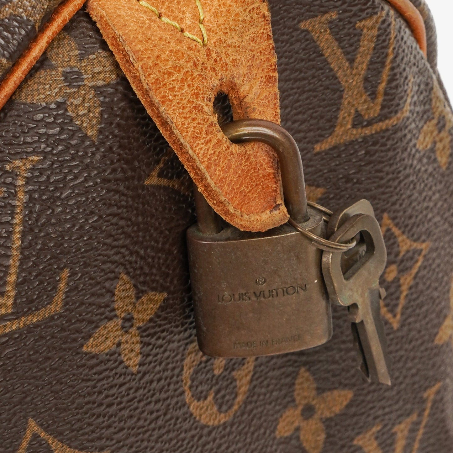 Louis Vuitton  30 Monogram Canvas Handbag