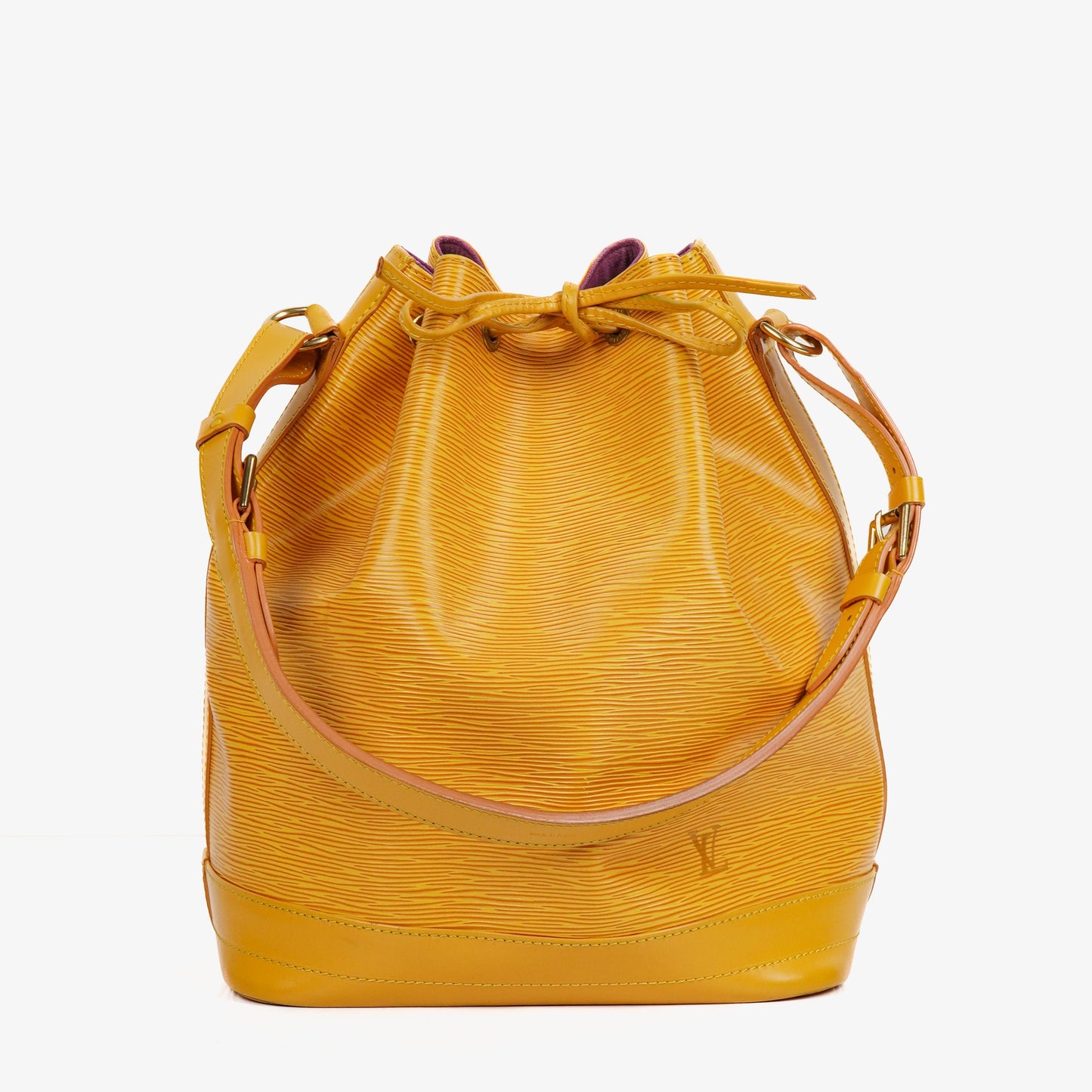 Louis Vuitton Noe Grande GM Yellow EPI Leather Shoulder Bag