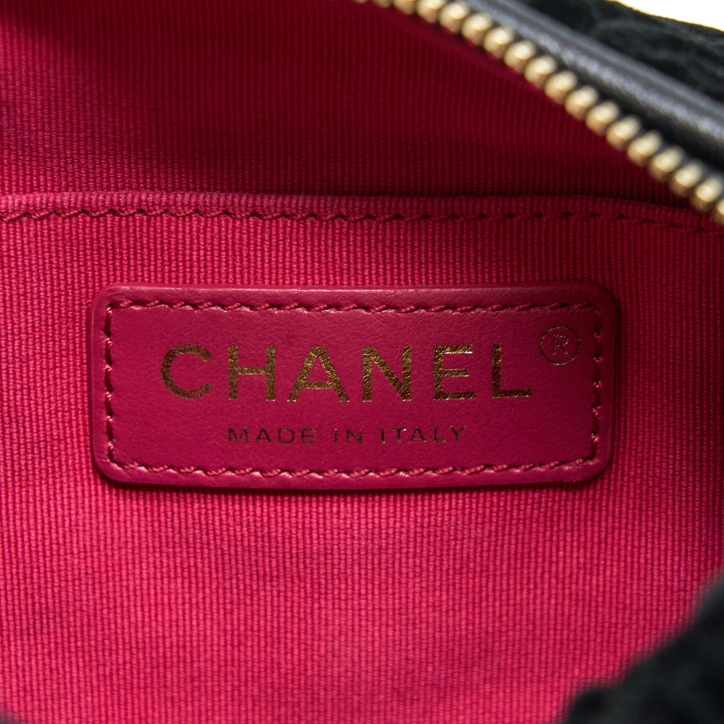 Chanel Mini Boston Bag with Chain Camellia Velvet Black  (Microchip)