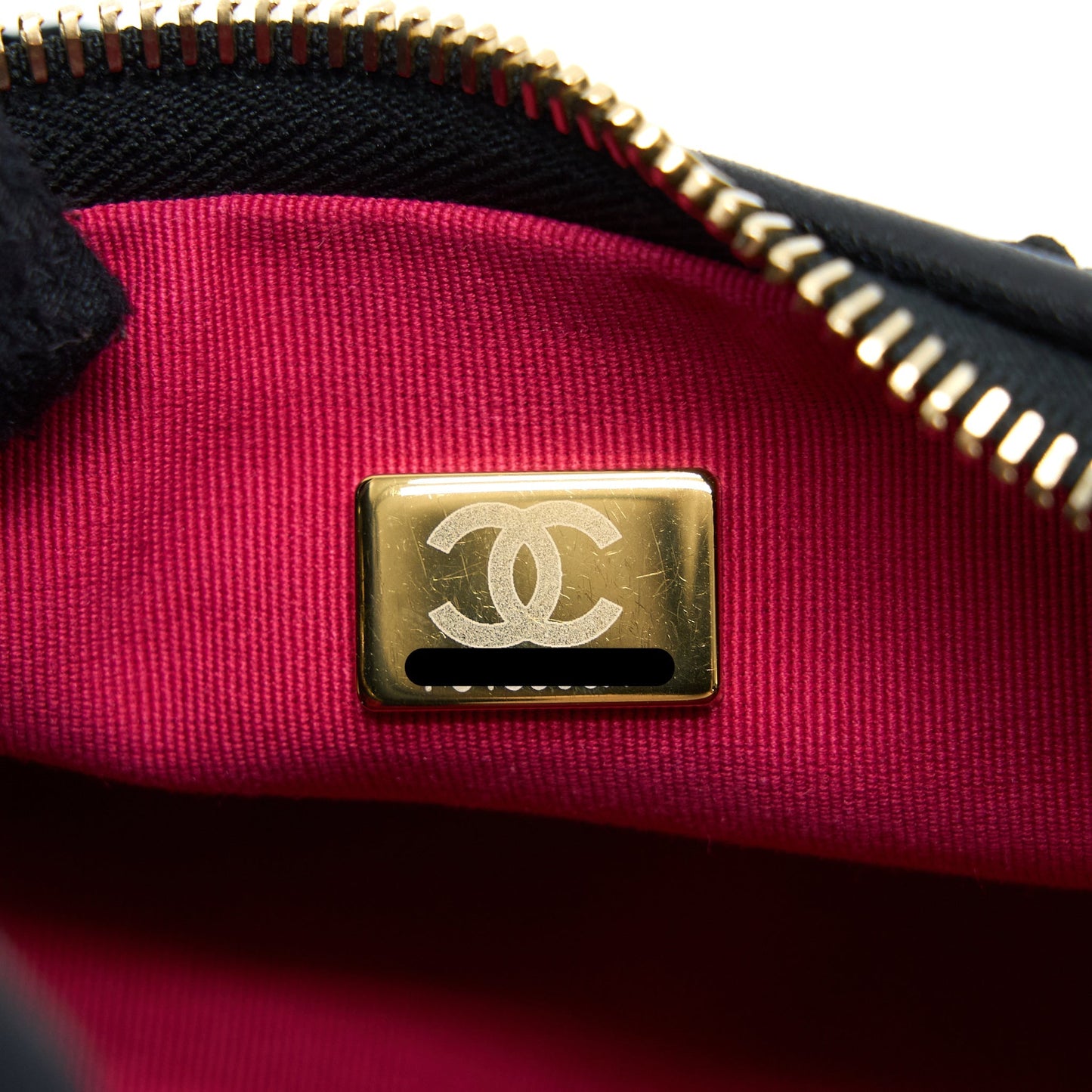 Chanel Mini Boston Bag with Chain Camellia Velvet Black  (Microchip)