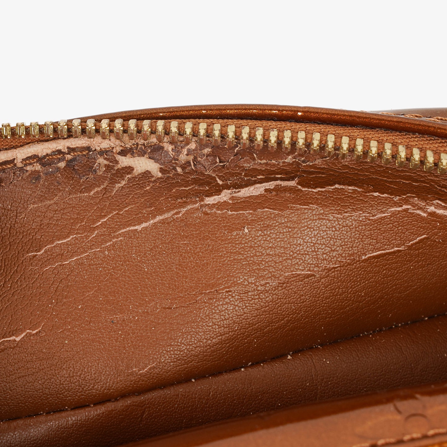 Louis Vuitton Tompkins Square Bronze Vernis Bag