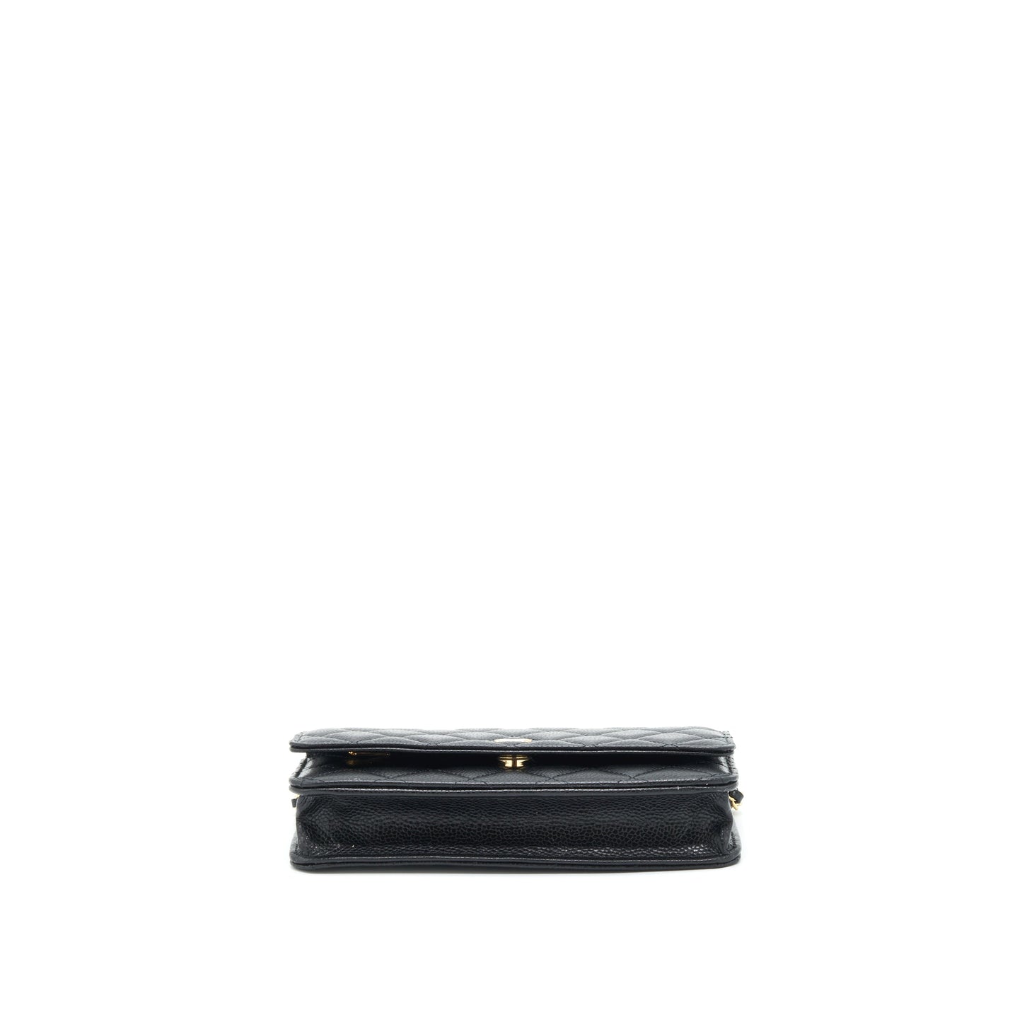 Chanel Classic Wallet On Chain Caviar Black L