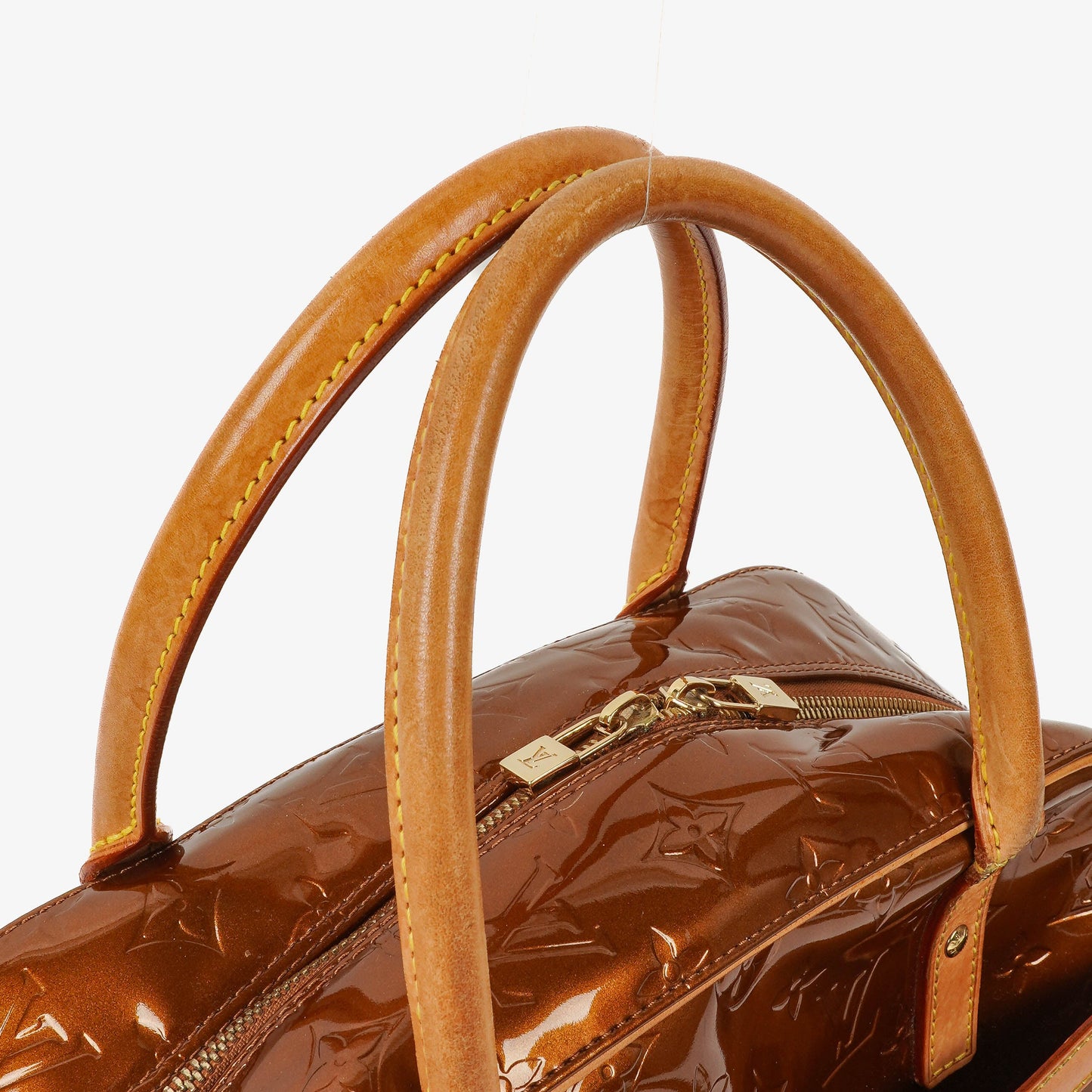 Louis Vuitton Tompkins Square Bronze Vernis Bag