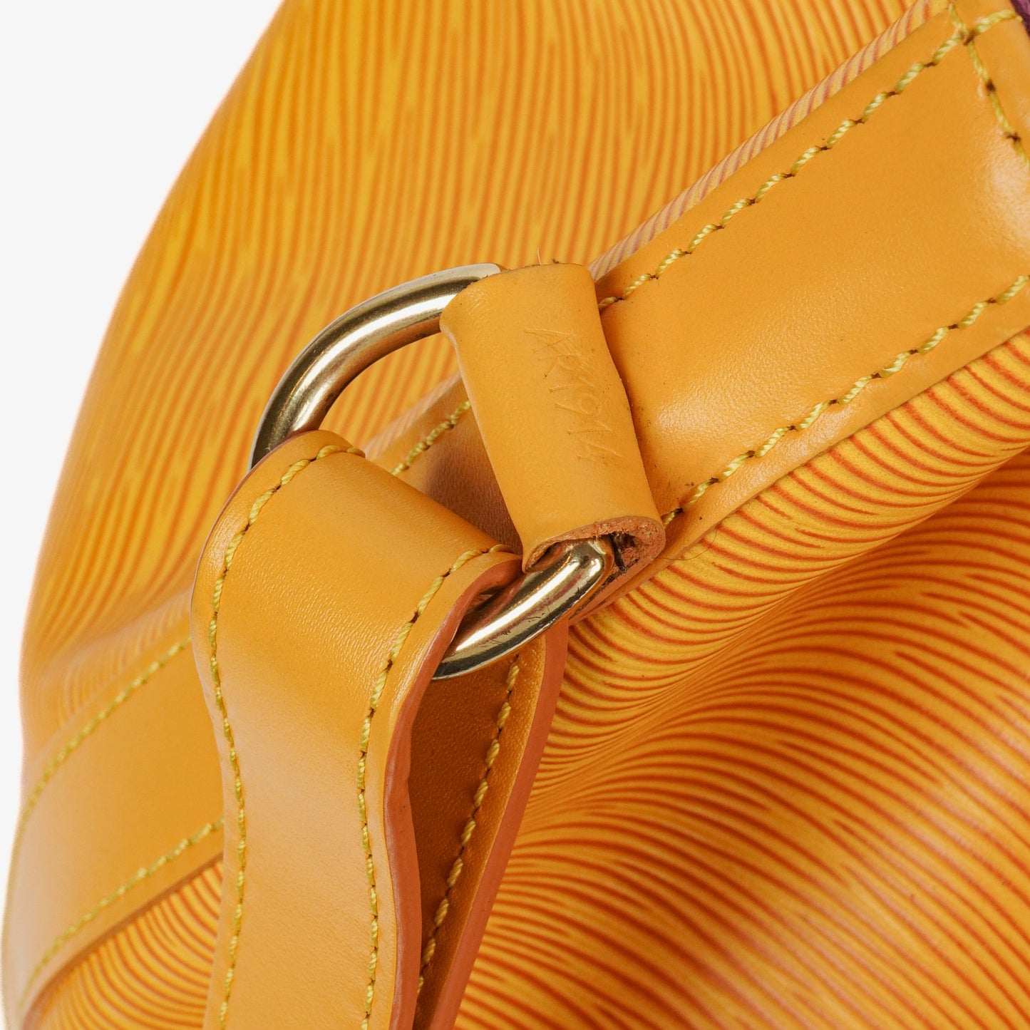 Louis Vuitton Noe Grande GM Yellow EPI Leather Shoulder Bag