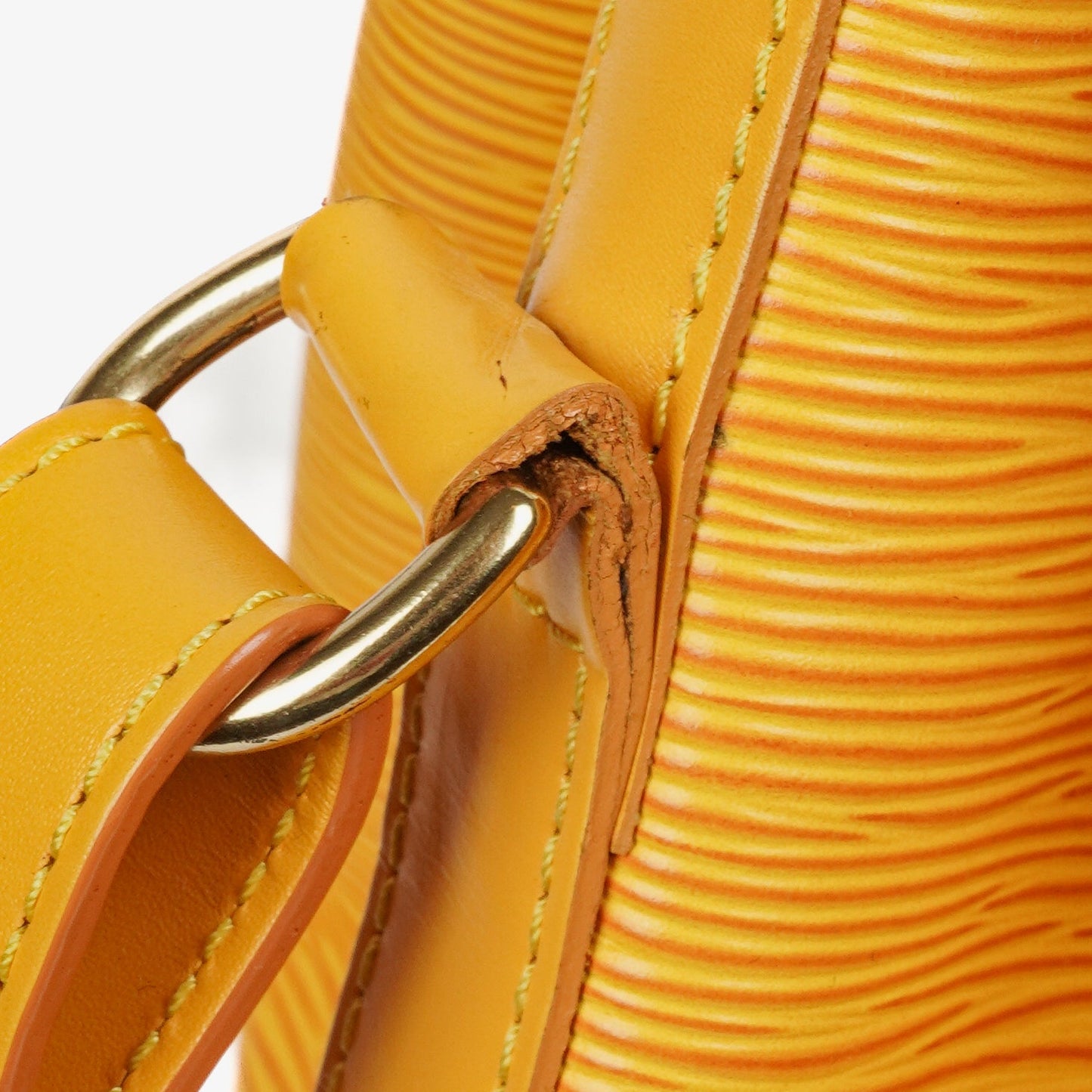 Louis Vuitton Noe Grande GM Yellow EPI Leather Shoulder Bag