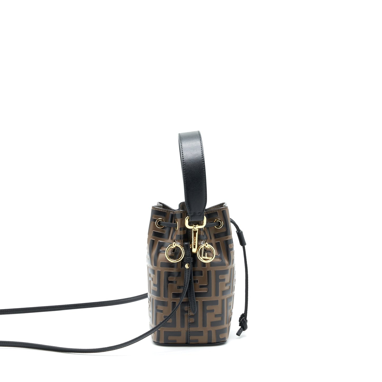 Fendi Mon Tresor Mini Bucket Brown