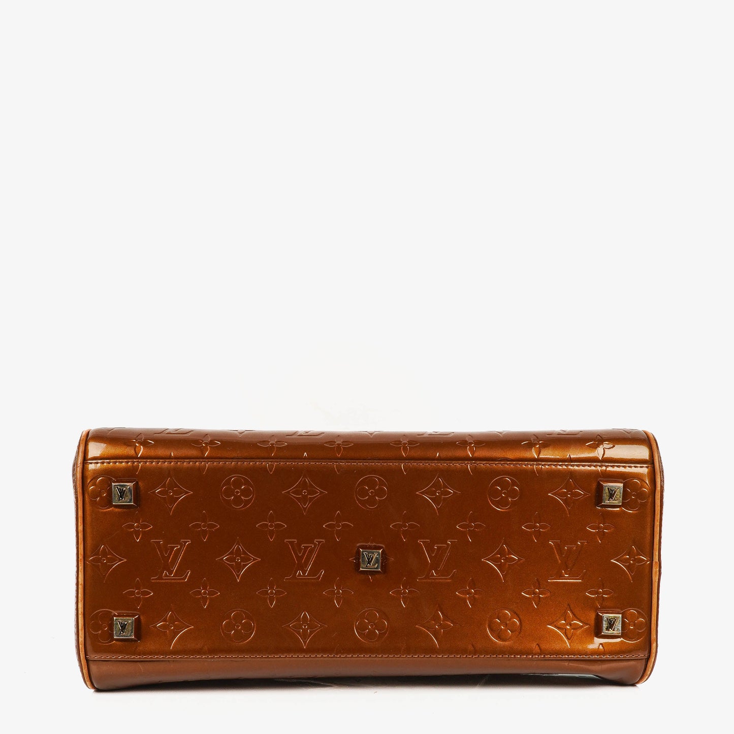 Louis Vuitton Tompkins Square Bronze Vernis Bag