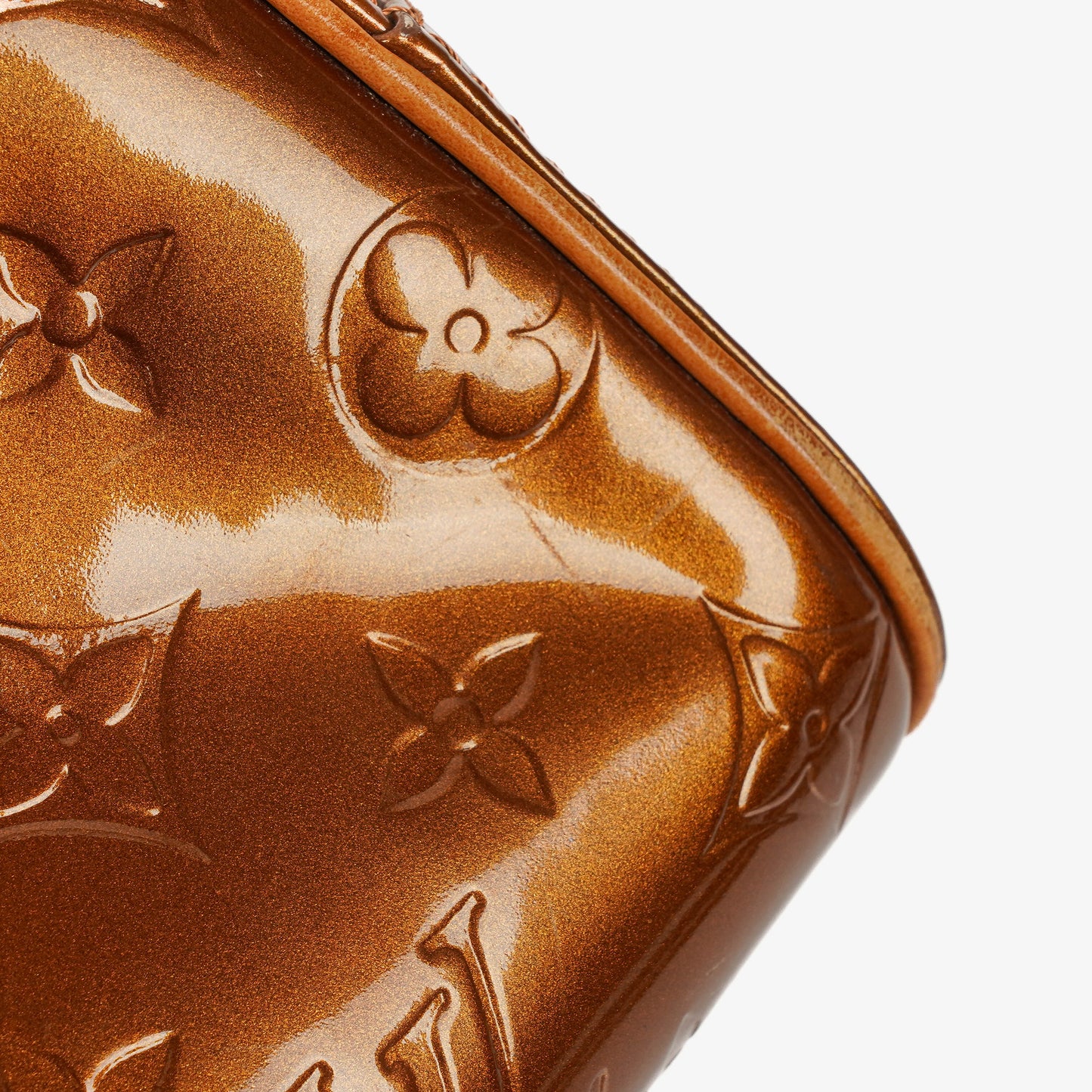 Louis Vuitton Tompkins Square Bronze Vernis Bag