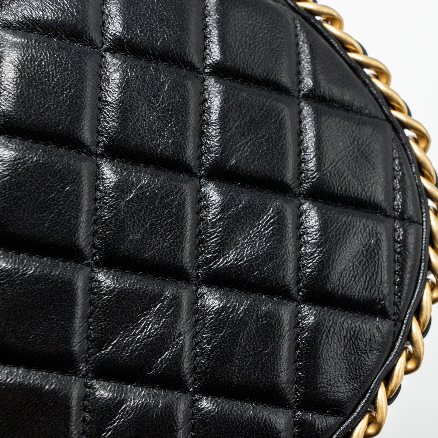 Chanel 23b Hobo Shoulder Bag Lambskin Black Brushed (Microchip)