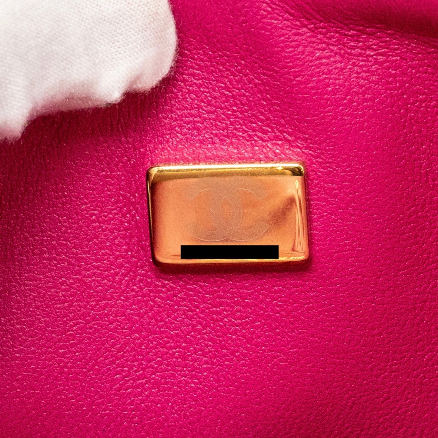 Chanel Medium Classic Double Flap Bag Tweed Pink L (Microchip)