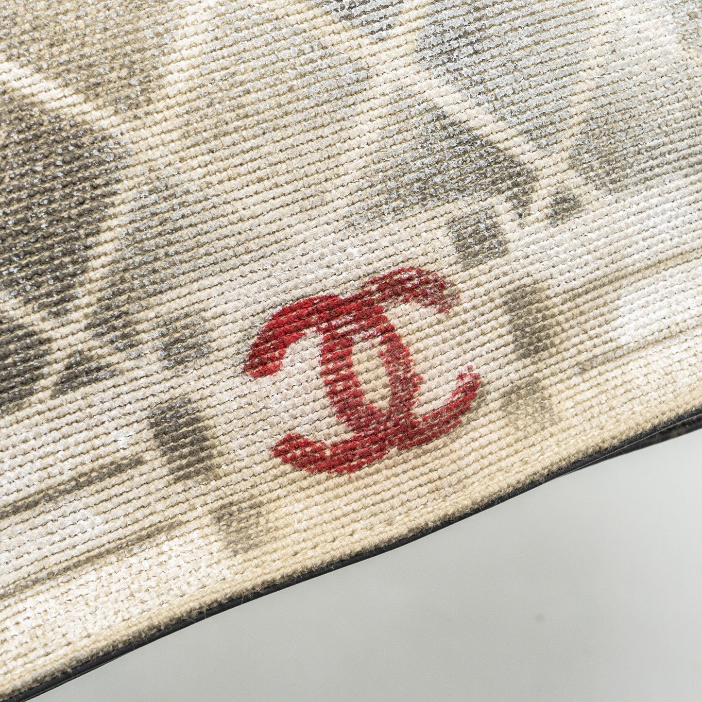 Chanel Graffiti Bag Fabric Multicolour Ruthenium Hardware