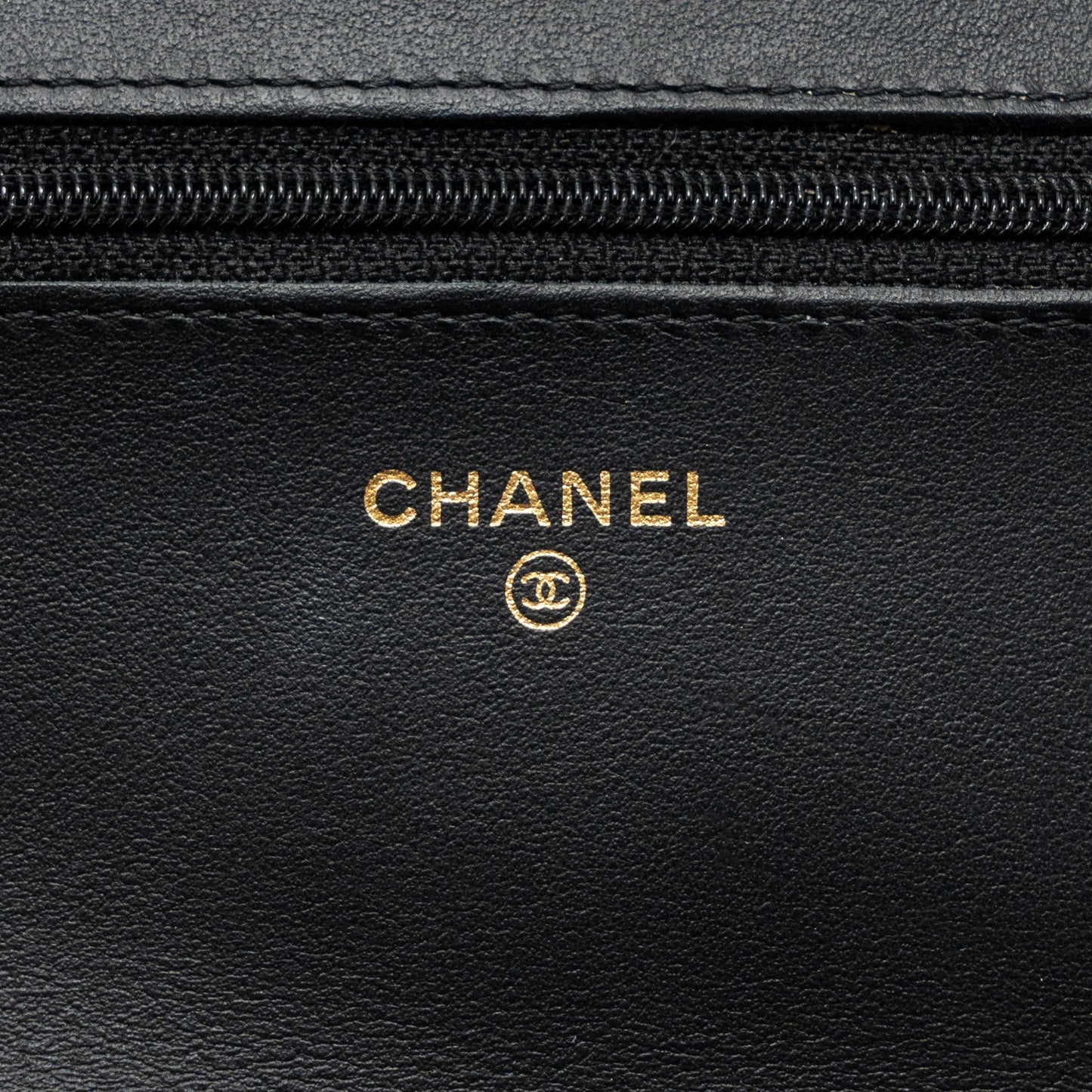 Chanel 2.55 Reissue Lucky Charms Wallet On Chain Aged Calfskin Black