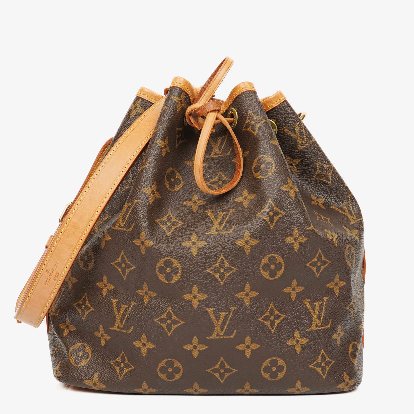 Louis Vuitton Petit Noe Monogram Canvas Shoulder Bag