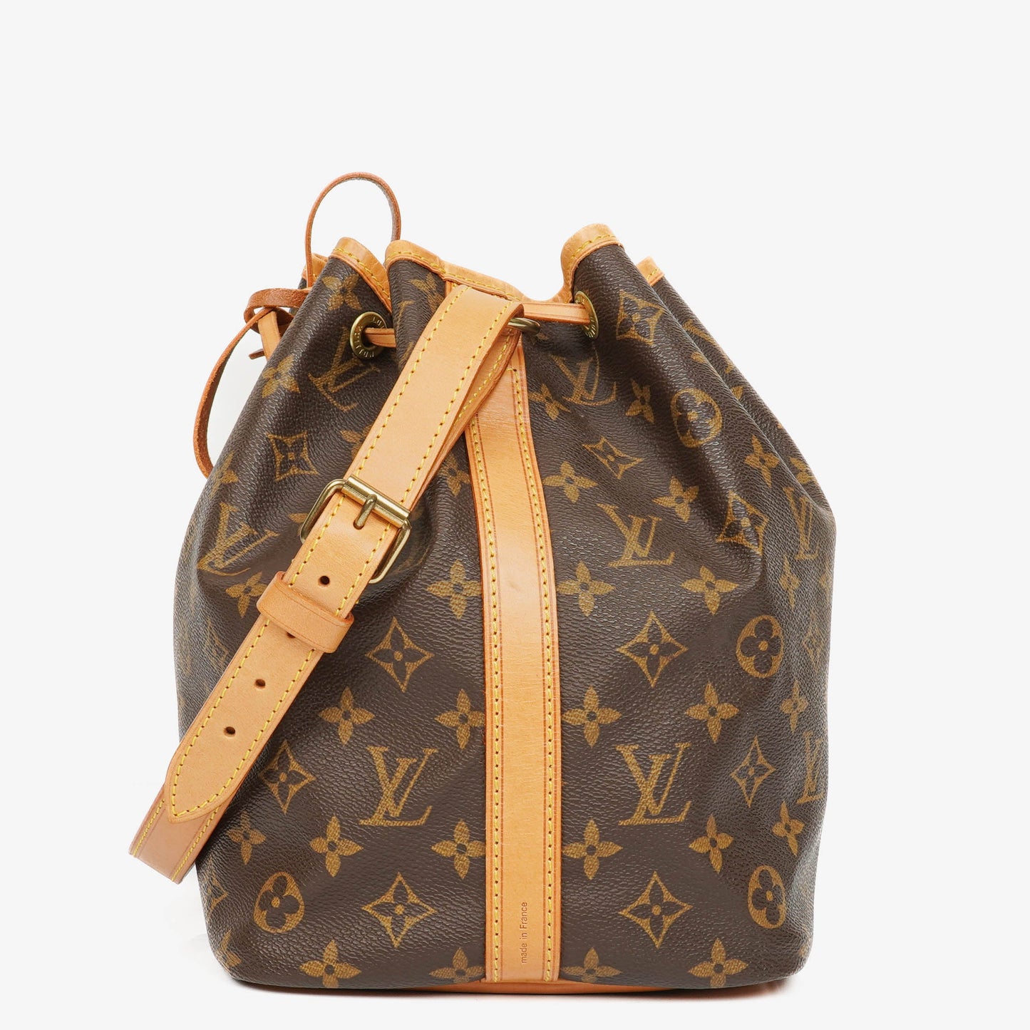 Louis Vuitton Petit Noe Monogram Canvas Shoulder Bag