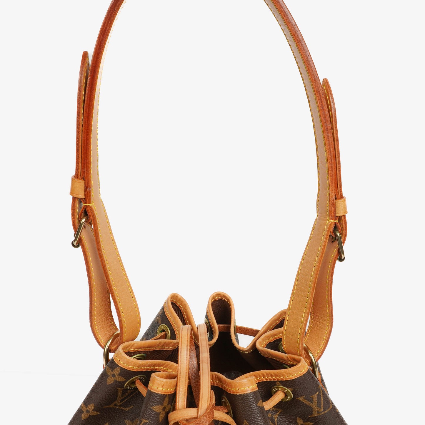 Louis Vuitton Petit Noe Monogram Canvas Shoulder Bag