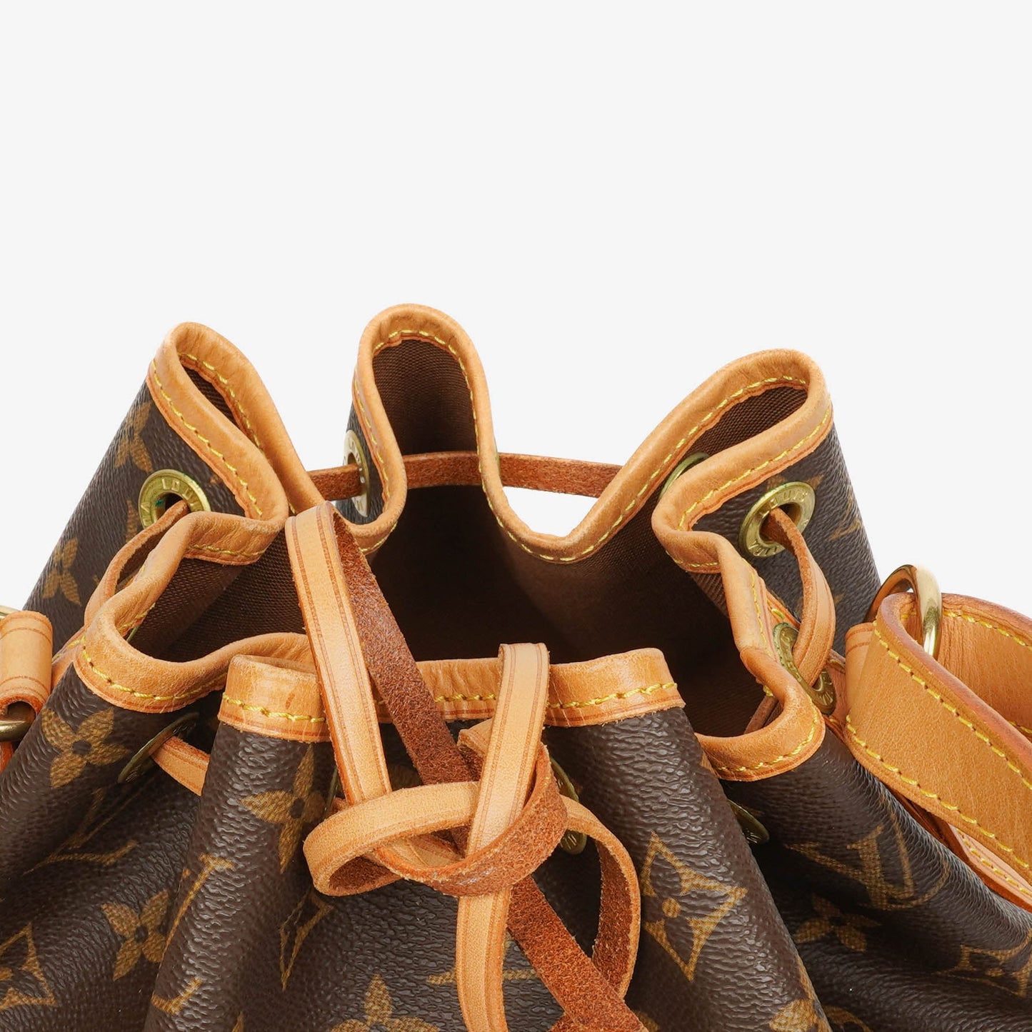 Louis Vuitton Petit Noe Monogram Canvas Shoulder Bag