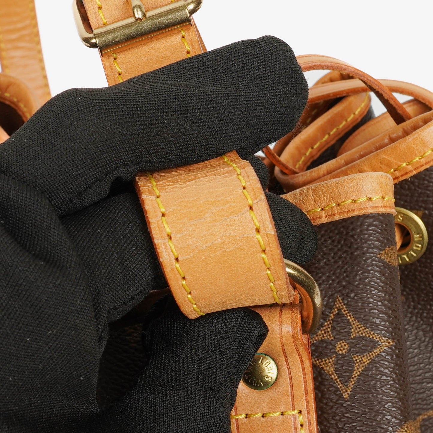 Louis Vuitton Petit Noe Monogram Canvas Shoulder Bag
