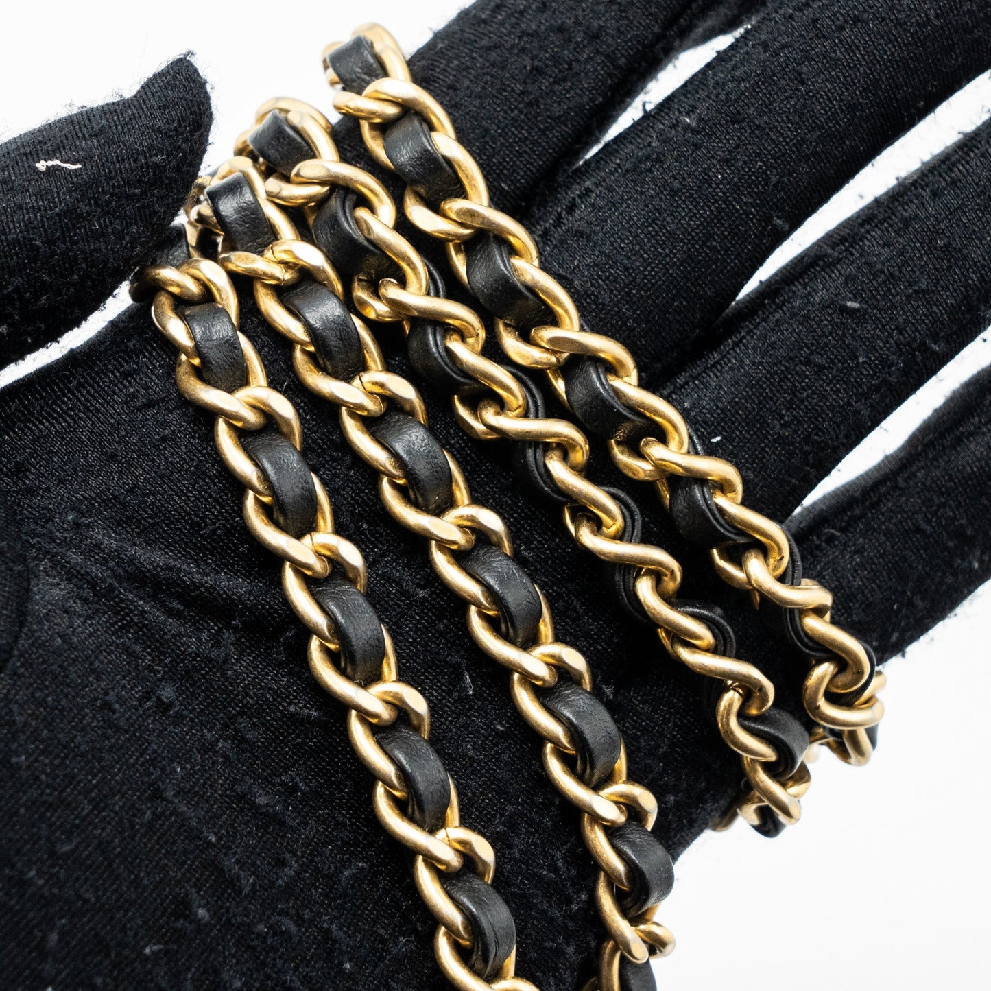 Chanel 2.55 Reissue Lucky Charms Wallet On Chain Aged Calfskin Black