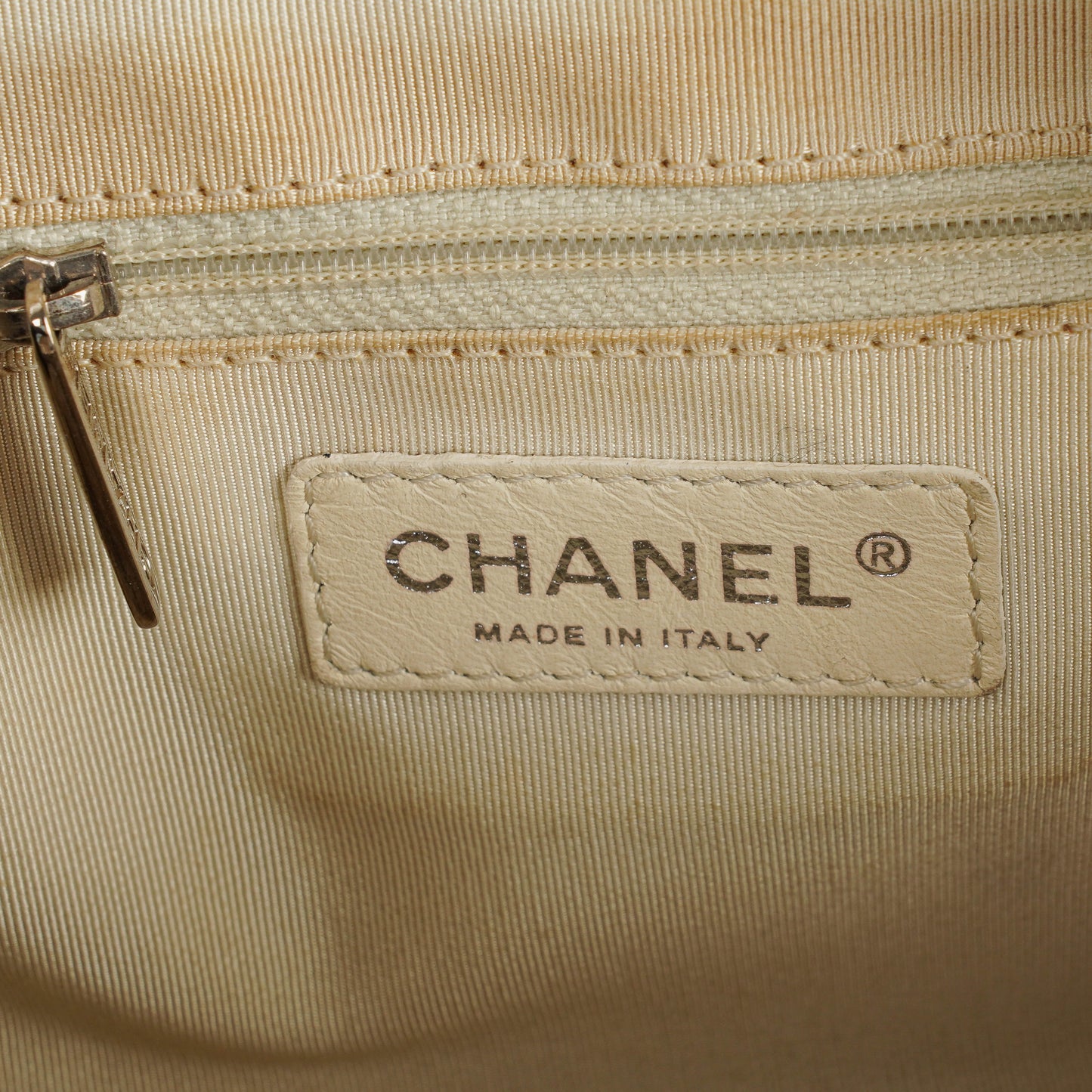 Chanel All Day Long Medium Chevron Quilted Leather Bowling Bag