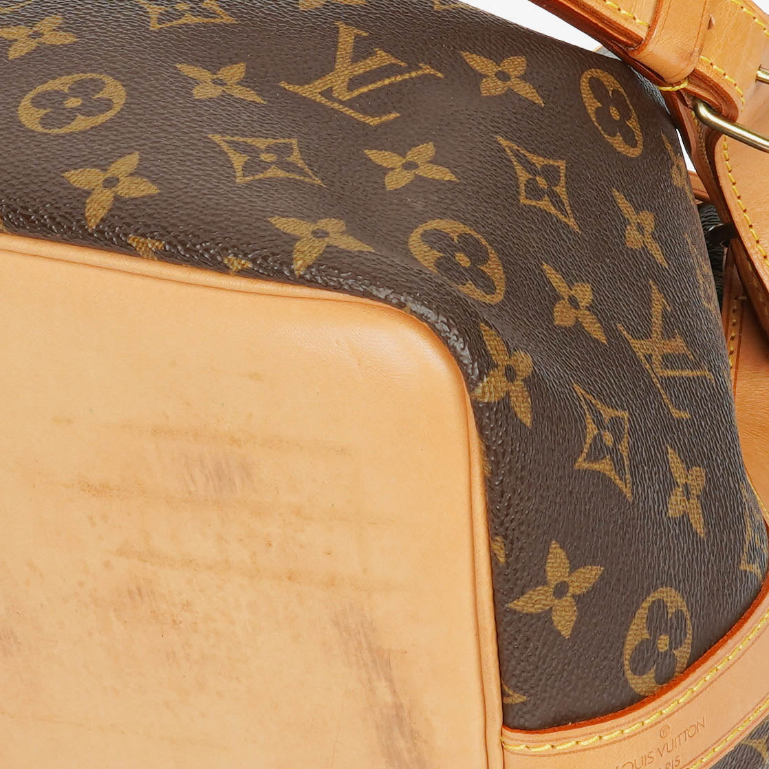 Louis Vuitton Petit Noe Monogram Canvas Shoulder Bag