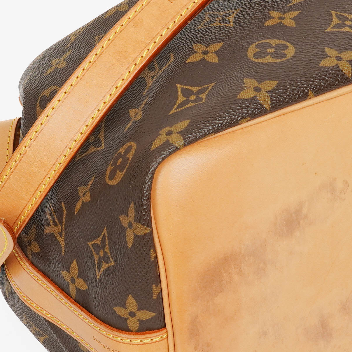 Louis Vuitton Petit Noe Monogram Canvas Shoulder Bag