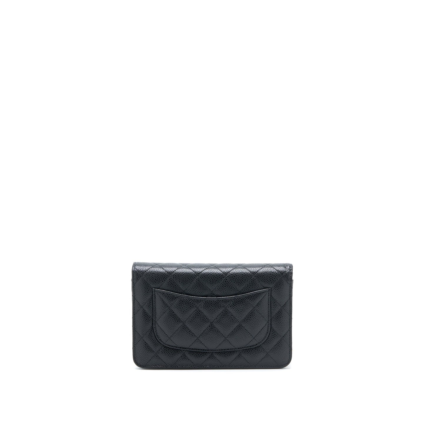 Chanel Classic Wallet On Chain Caviar Black ( Microchip)