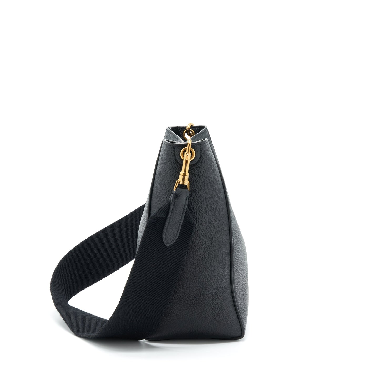 Celine Small Sangle Bucket Purse Soft Grained Calfskin Black