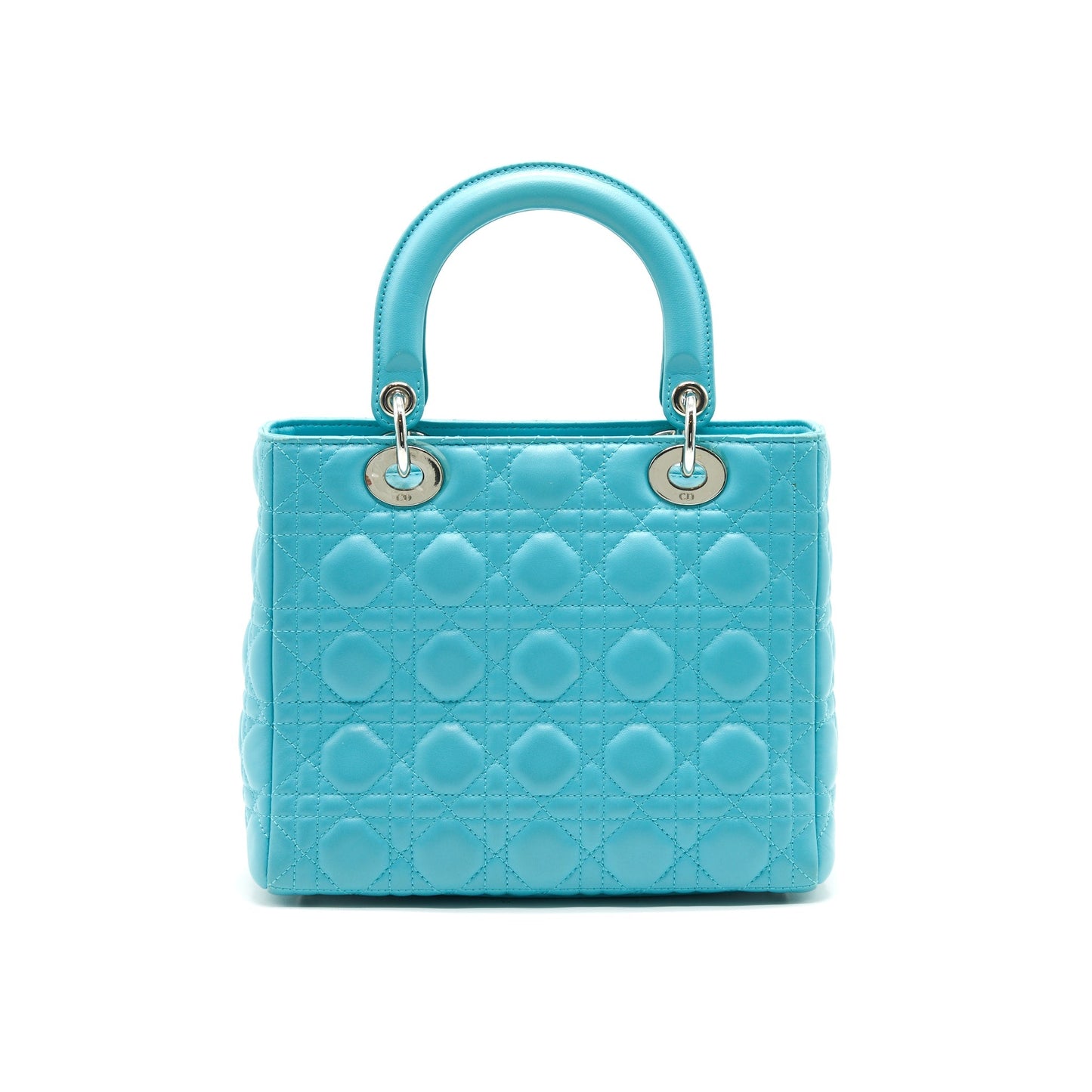 Dior Medium Lady Dior Lambskin Blue