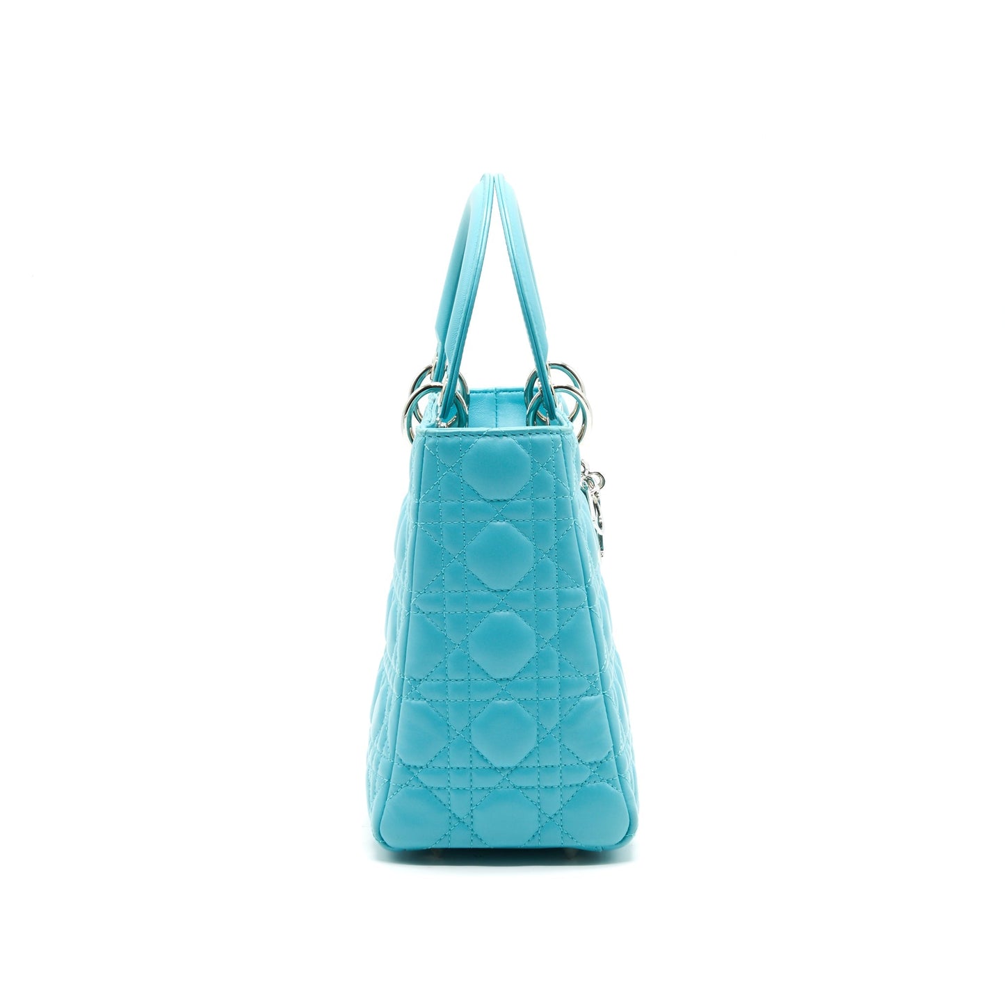 Dior Medium Lady Dior Lambskin Blue