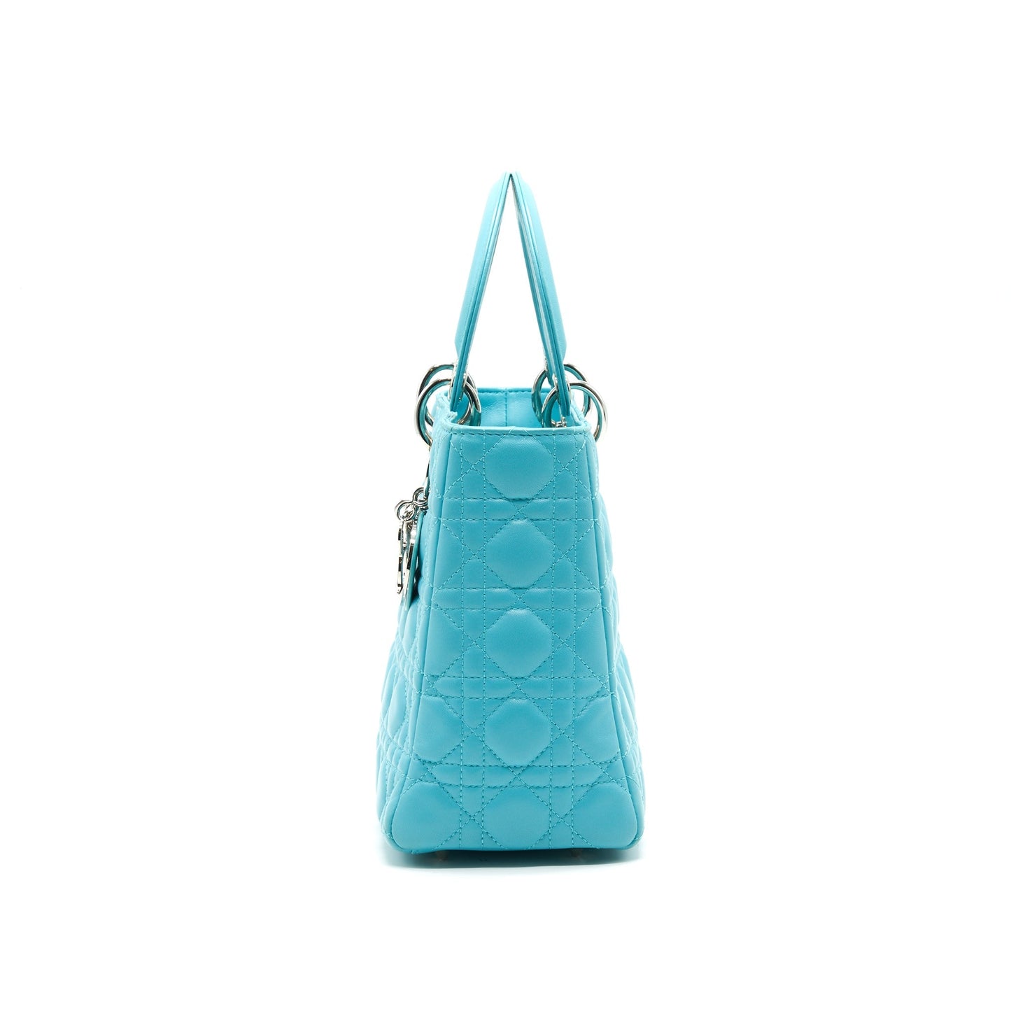Dior Medium Lady Dior Lambskin Blue