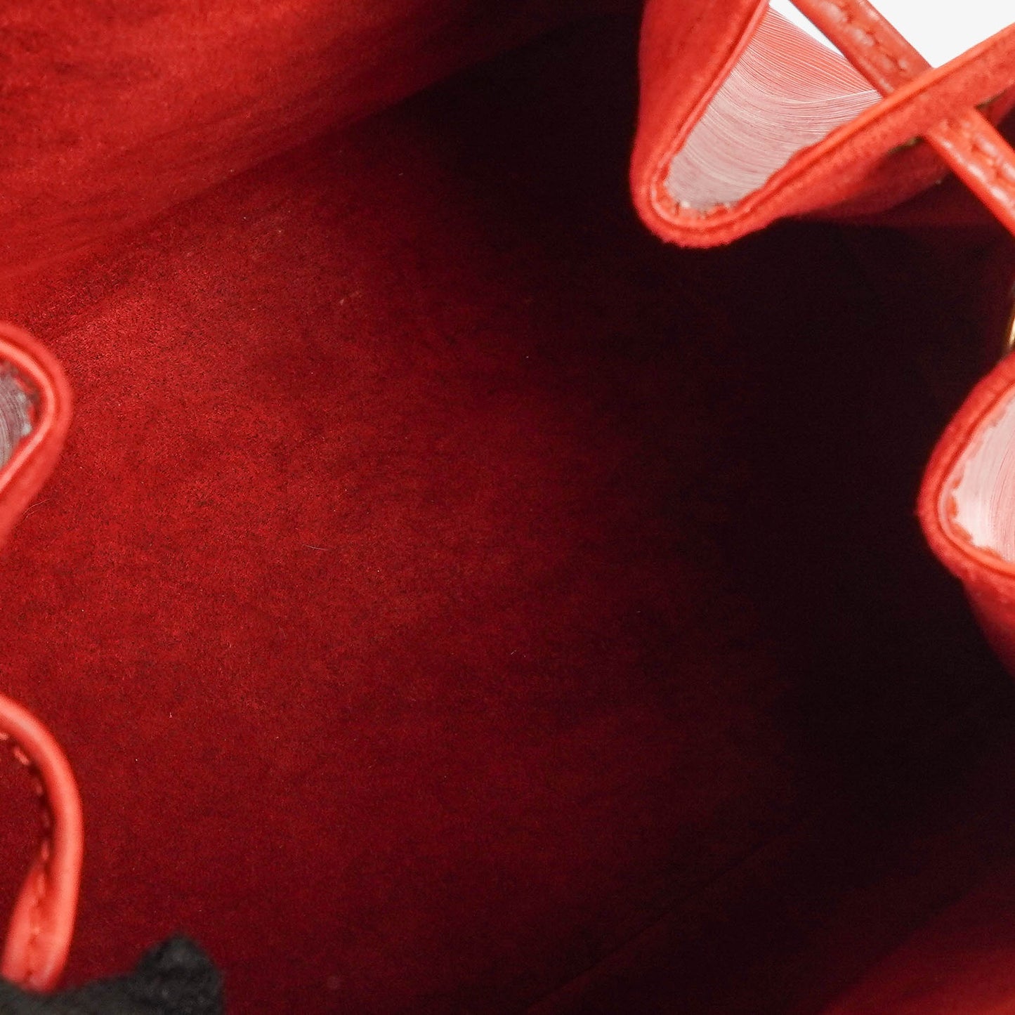 Louis Vuitton Petit Noe Red EPI Leather Shoulder Bag