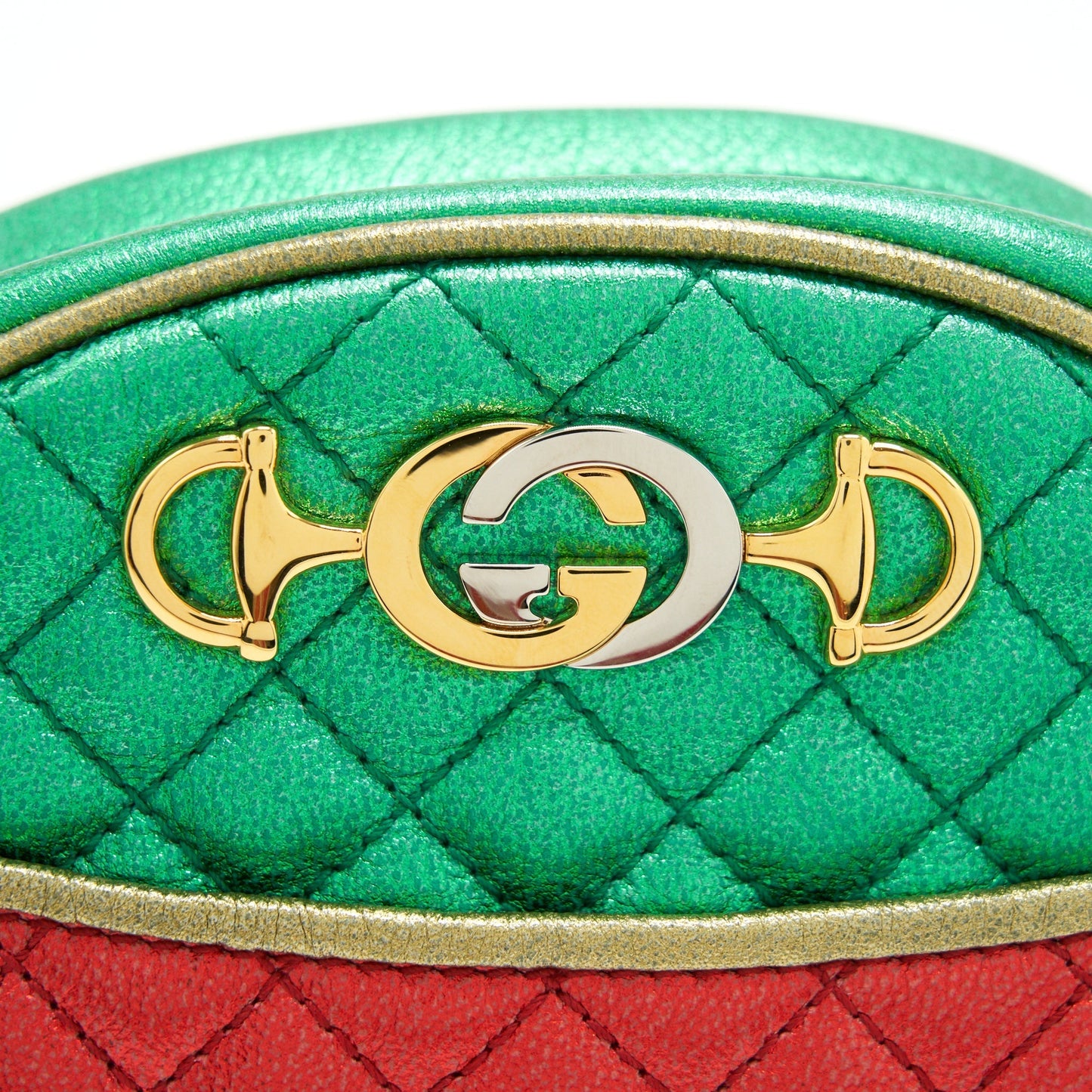 Gucci Small Crossbody Bag Green/red