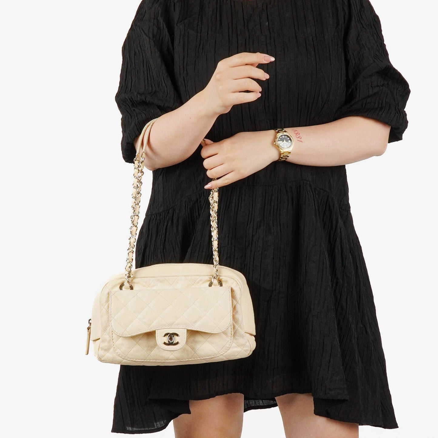Chanel Camera Front Pocket Bag