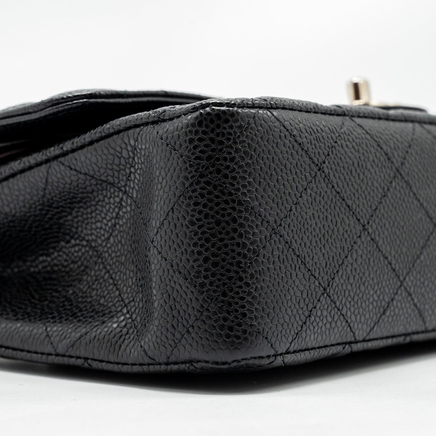 Chanel Medium Classic Double FLAP Bag Caviar Black