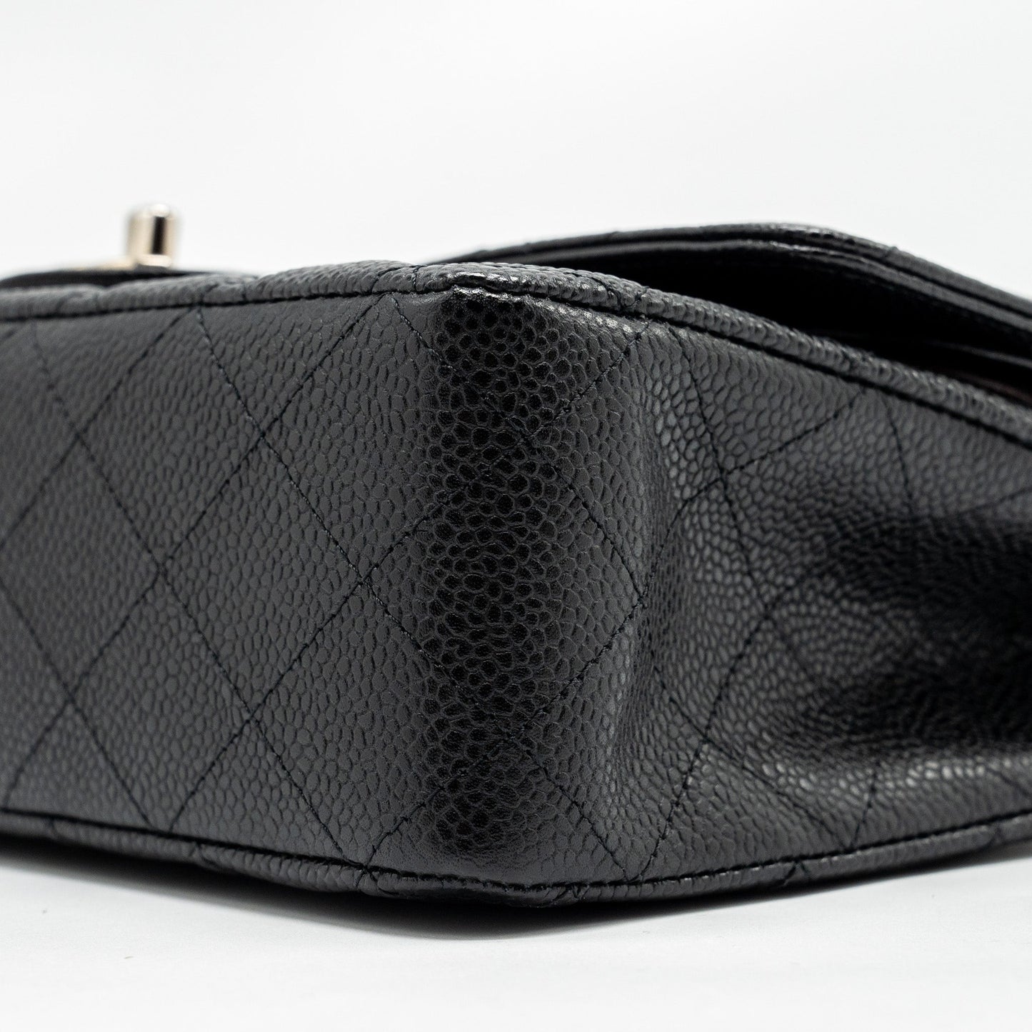 Chanel Medium Classic Double FLAP Bag Caviar Black