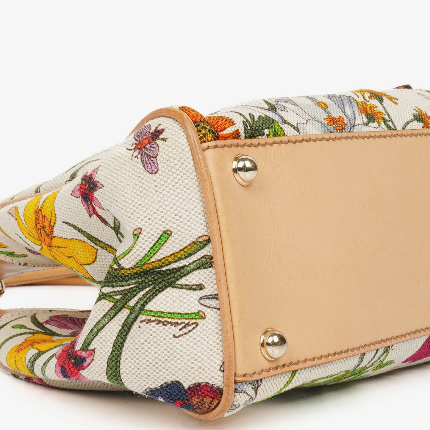 Gucci Floral Jackie Bardot Hobo Bag