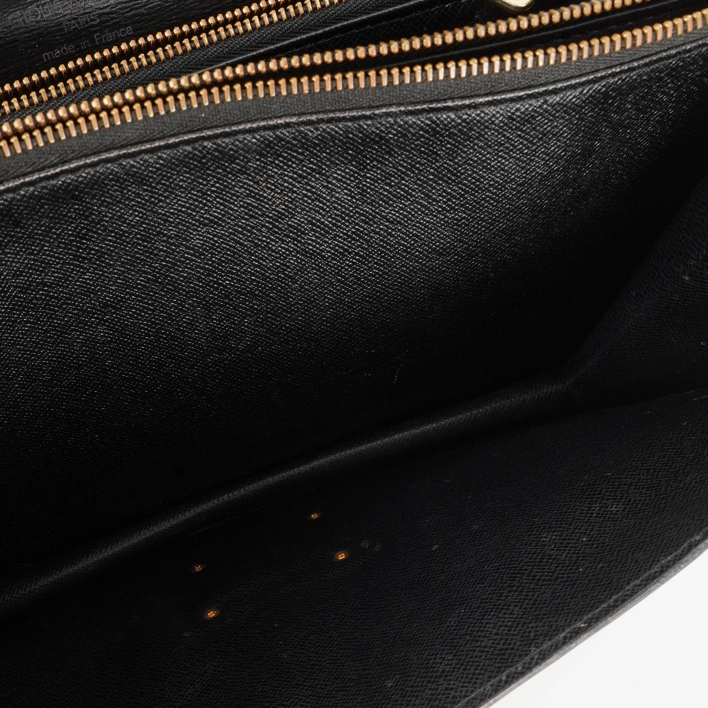 Louis Vuitton Concorde Black EPI Leather Bag