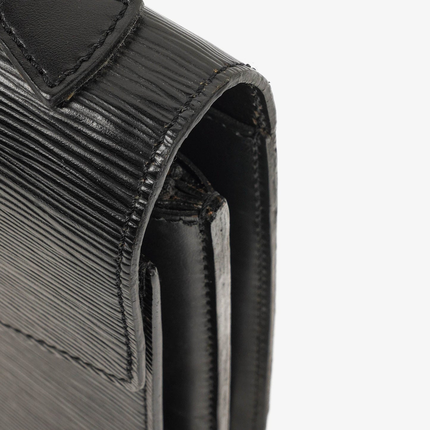Louis Vuitton Concorde Black EPI Leather Bag