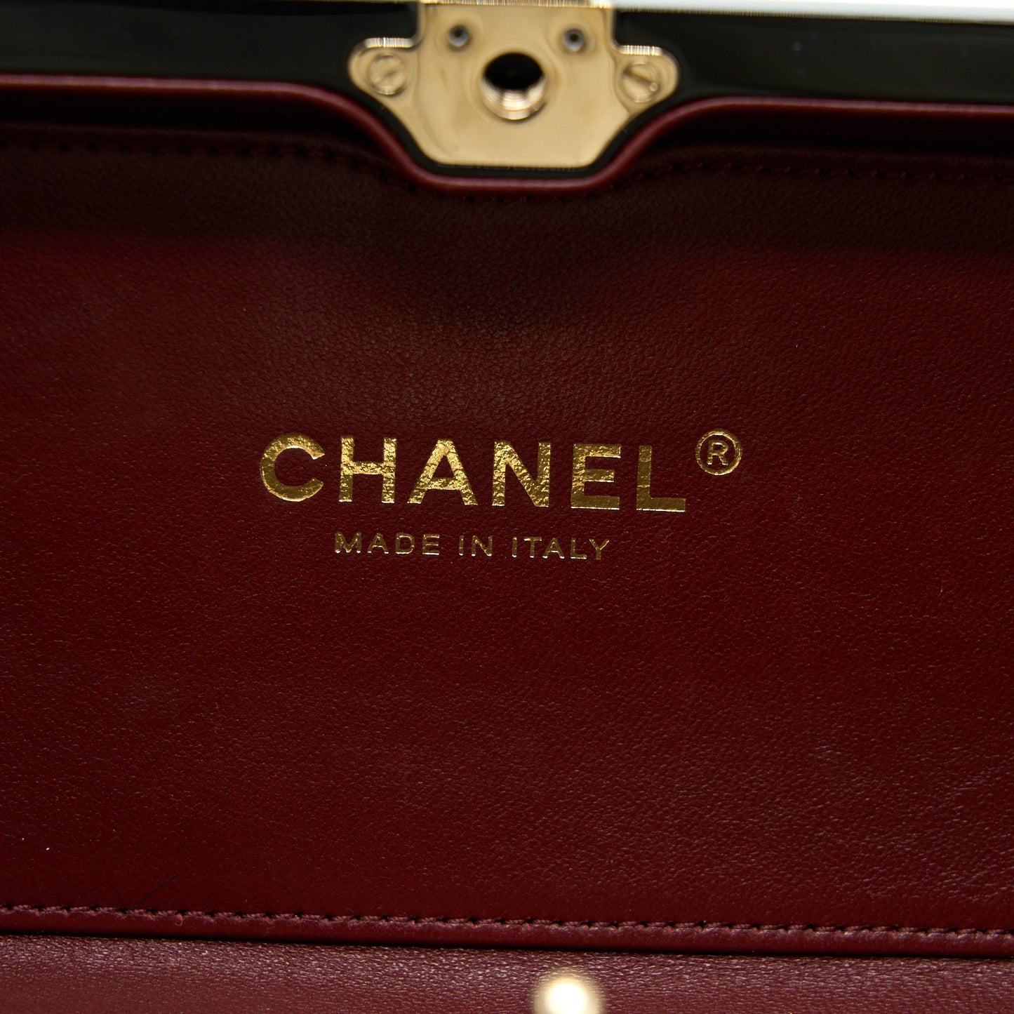 Chanel Votez Coco Evening Clutch with Chain Black L