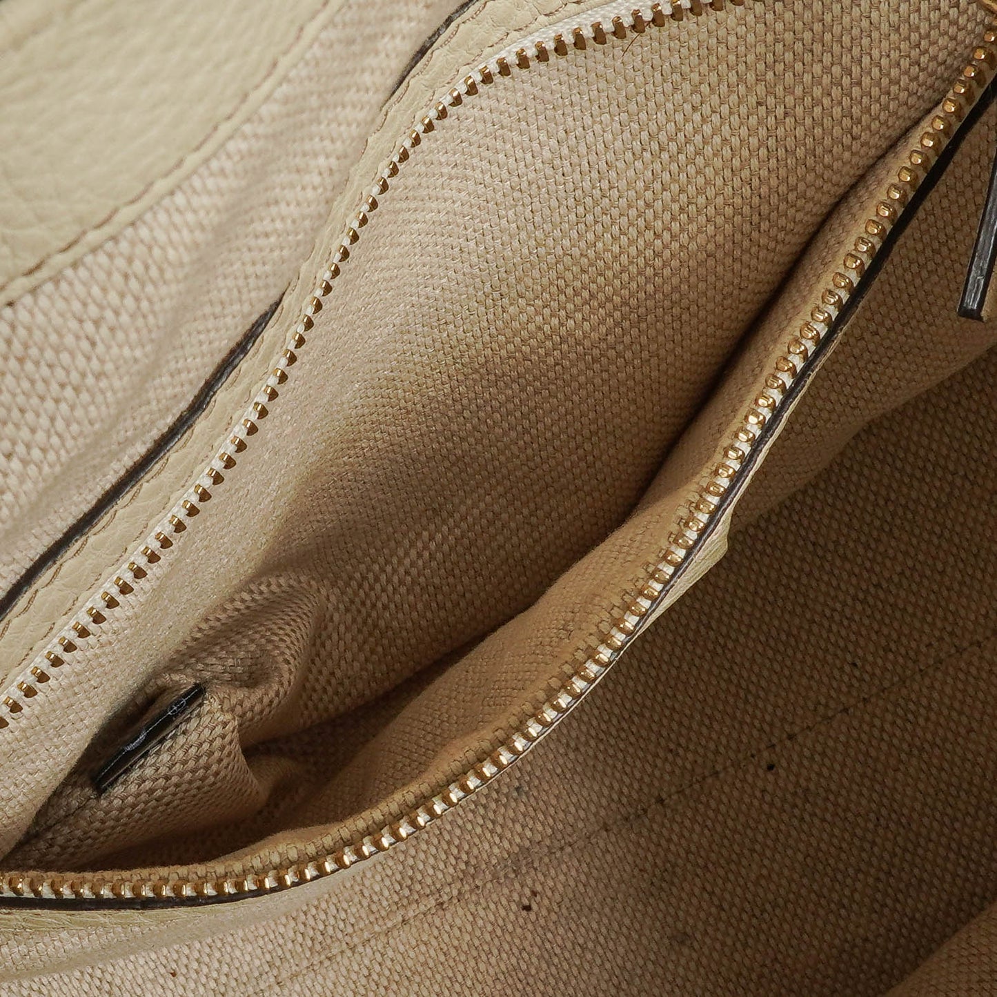 Gucci Soho Neutral Leather Tote Bag