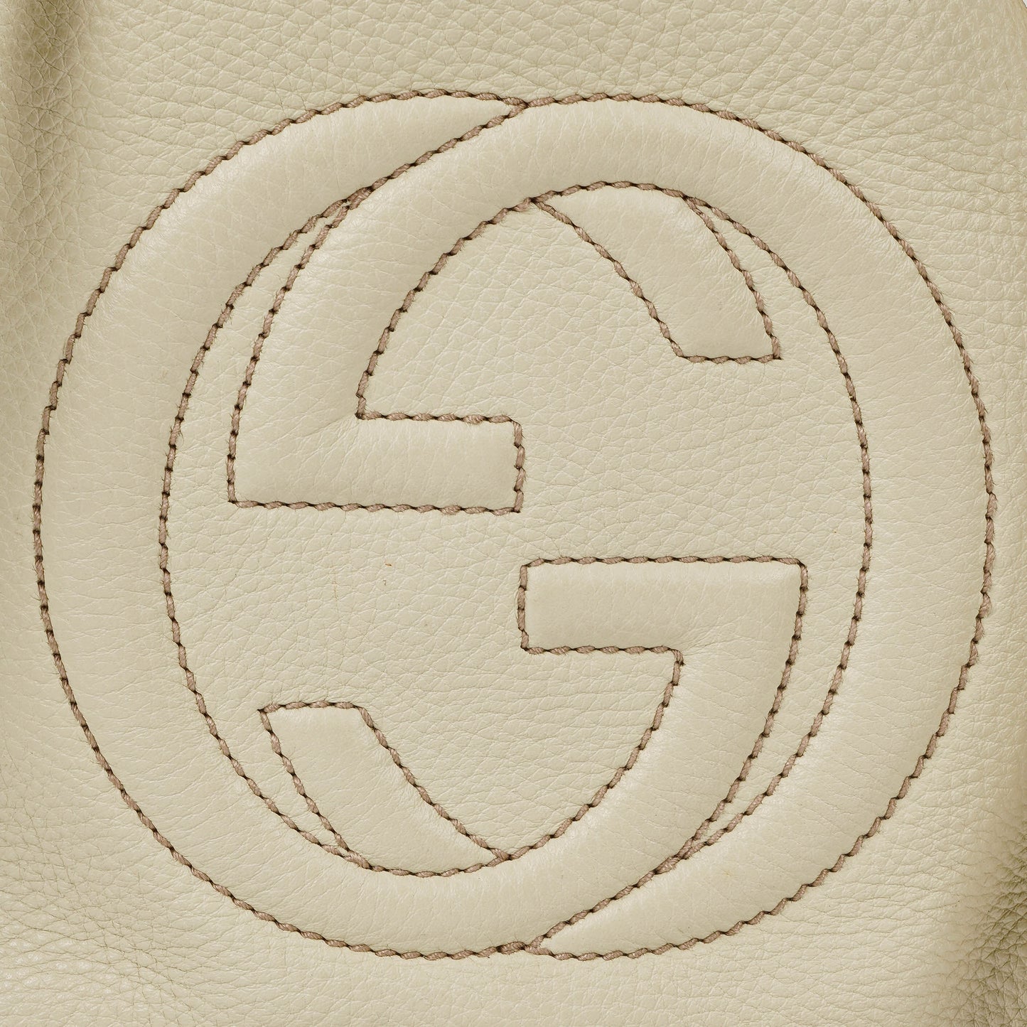 Gucci Soho Neutral Leather Tote Bag